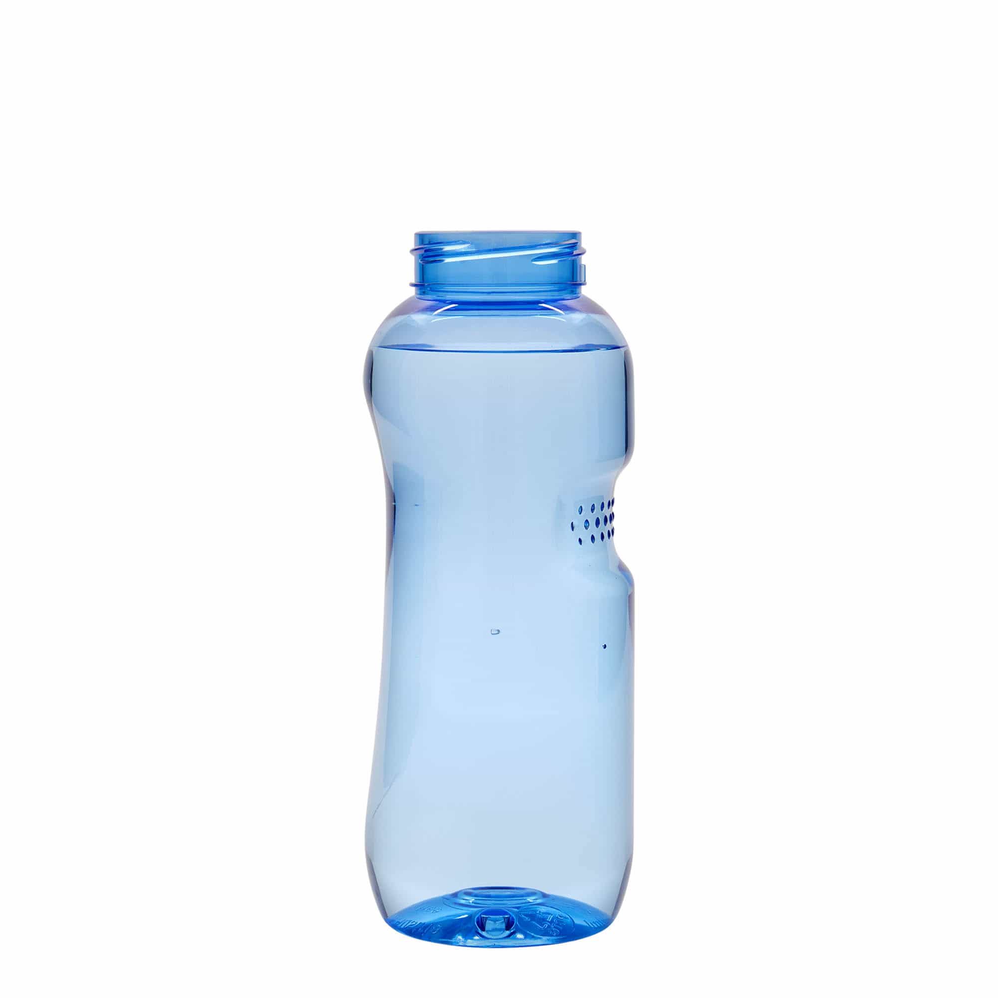 Botella de agua de PET 'Kavodrink' de 500 ml, plástico, azul