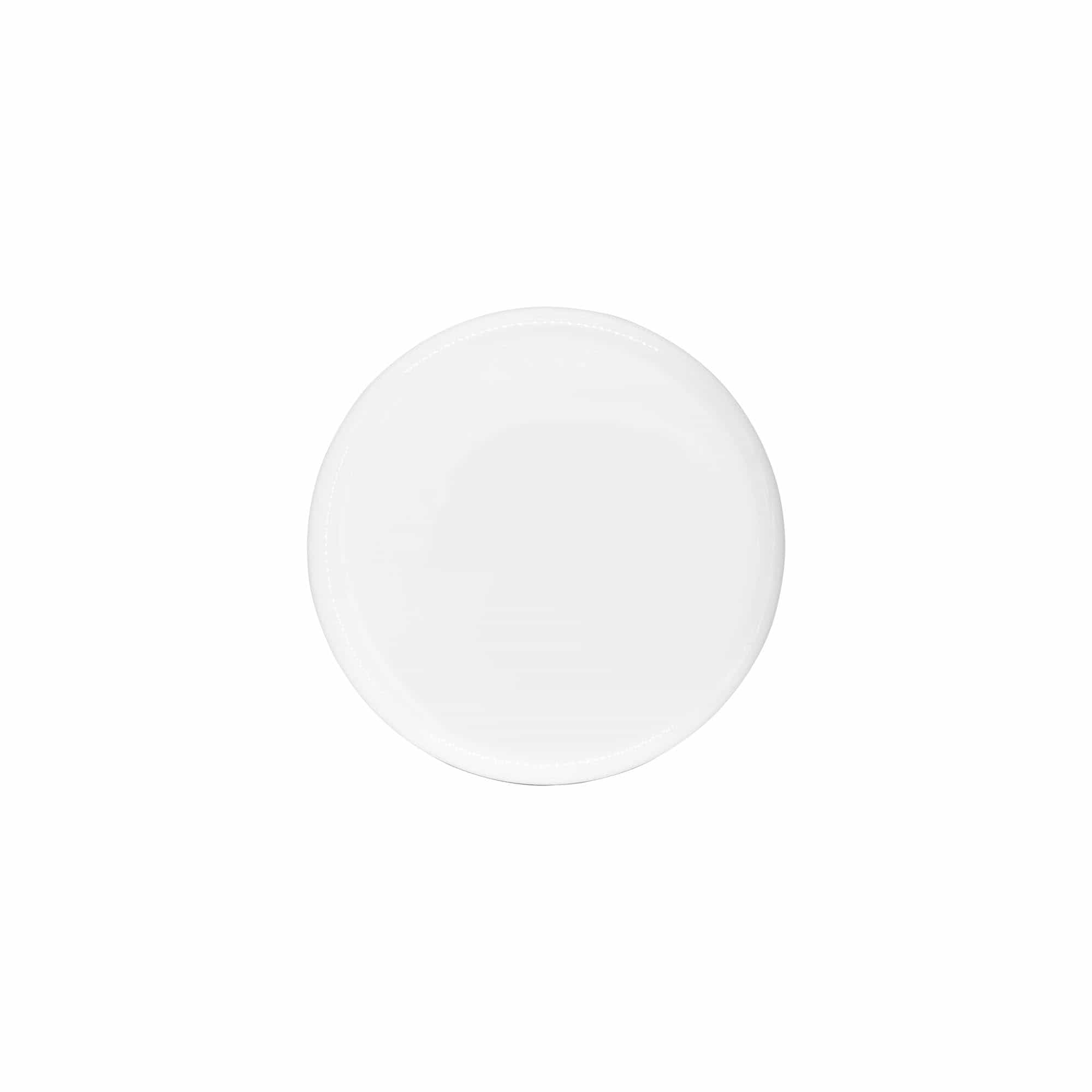 Tapa de rosca para 100 ml 'Bianca', plástico PP, blanco Tapa de rosca para 100 ml 'Bianca', plástico PP, blanco
