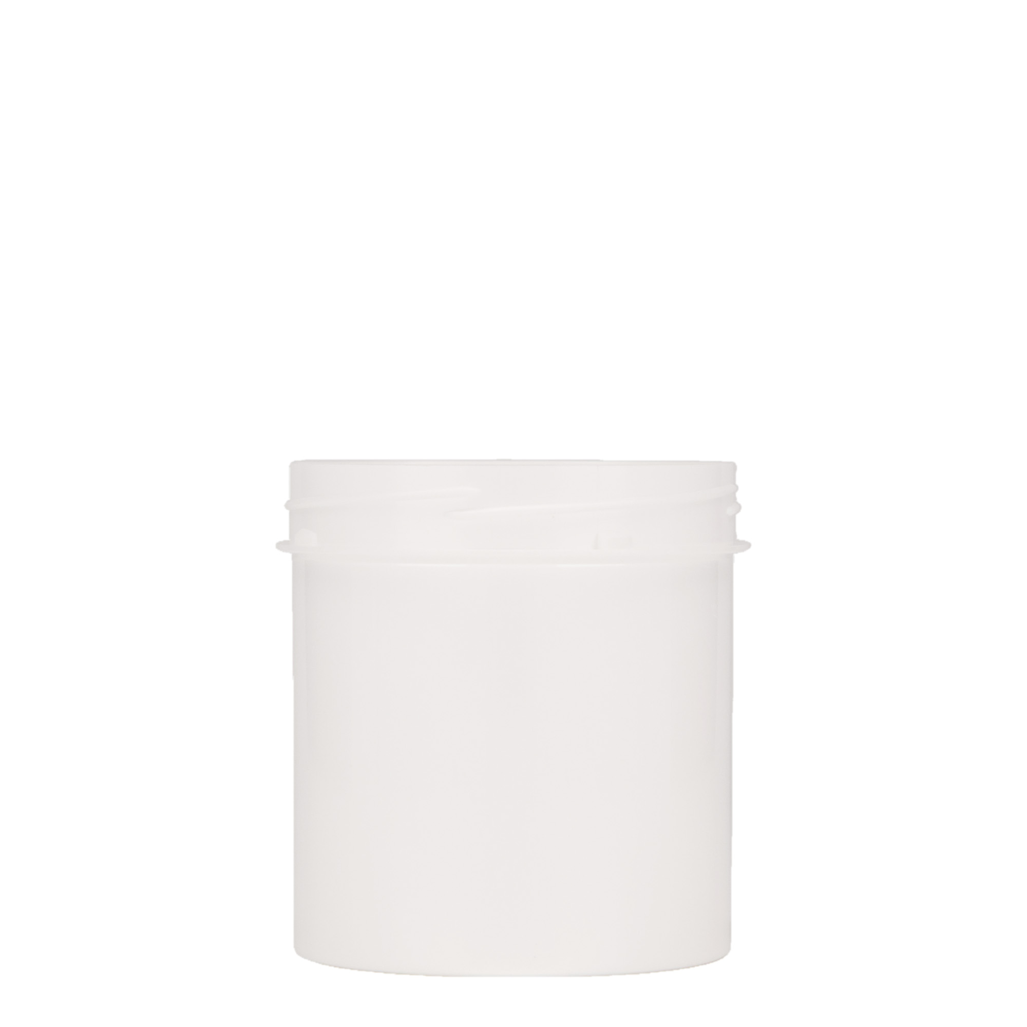 Bote de plástico 'Securilock' de 250 ml, PP, blanco, boca: tapón de rosca