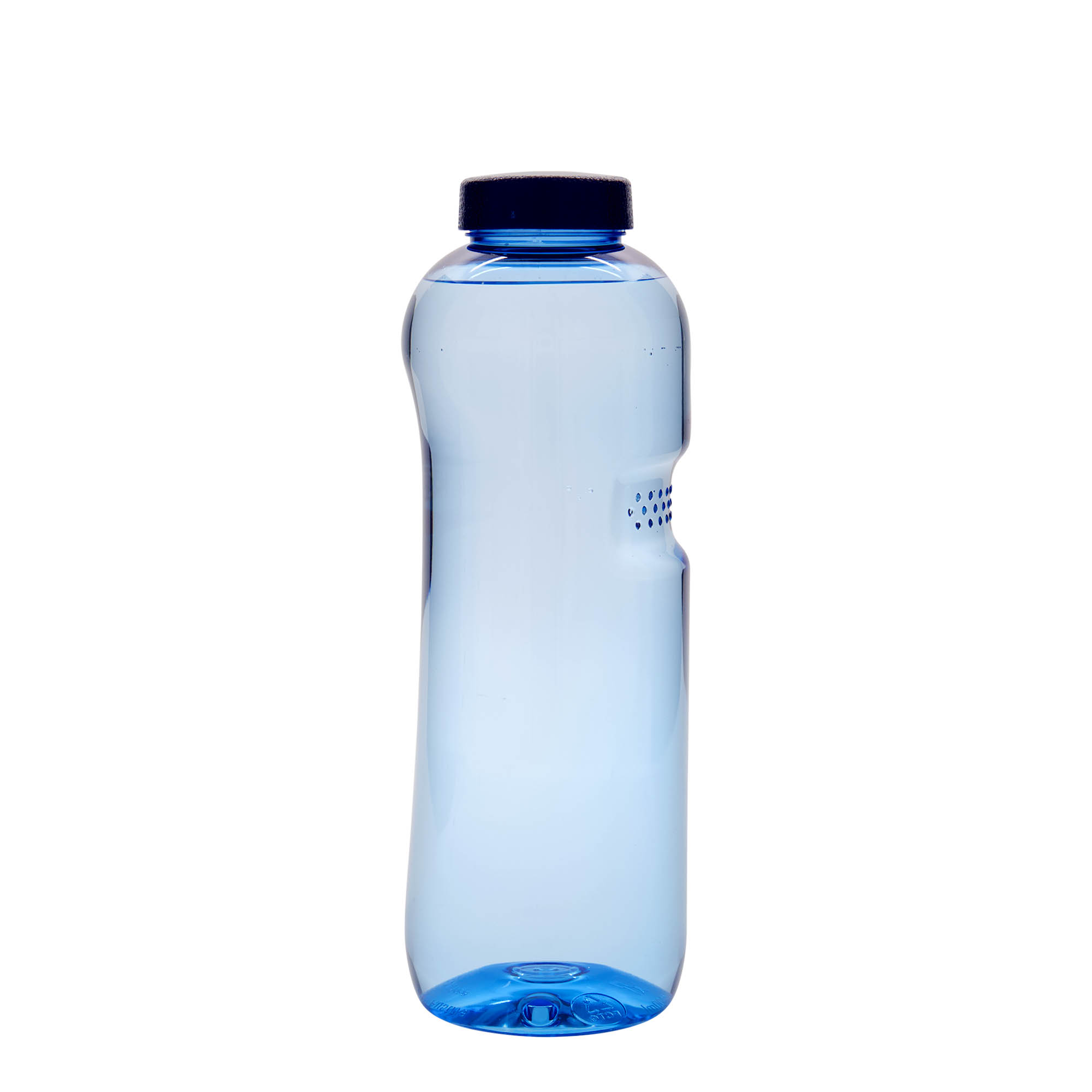 Botella para beber de PET de 1.000 ml 'Kavodrink', plástico, azul Botella para beber de PET de 1.000 ml 'Kavodrink', plástico, azul