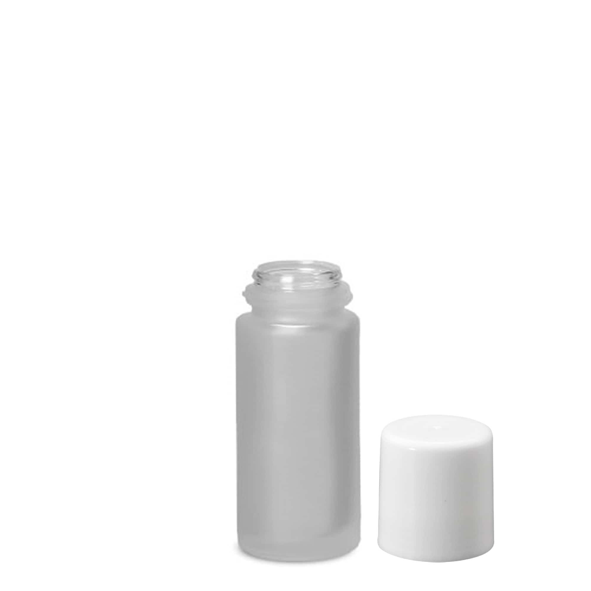 50 ml frasco roll-on, vidrio, esmerilado, boca: cierre de rosca