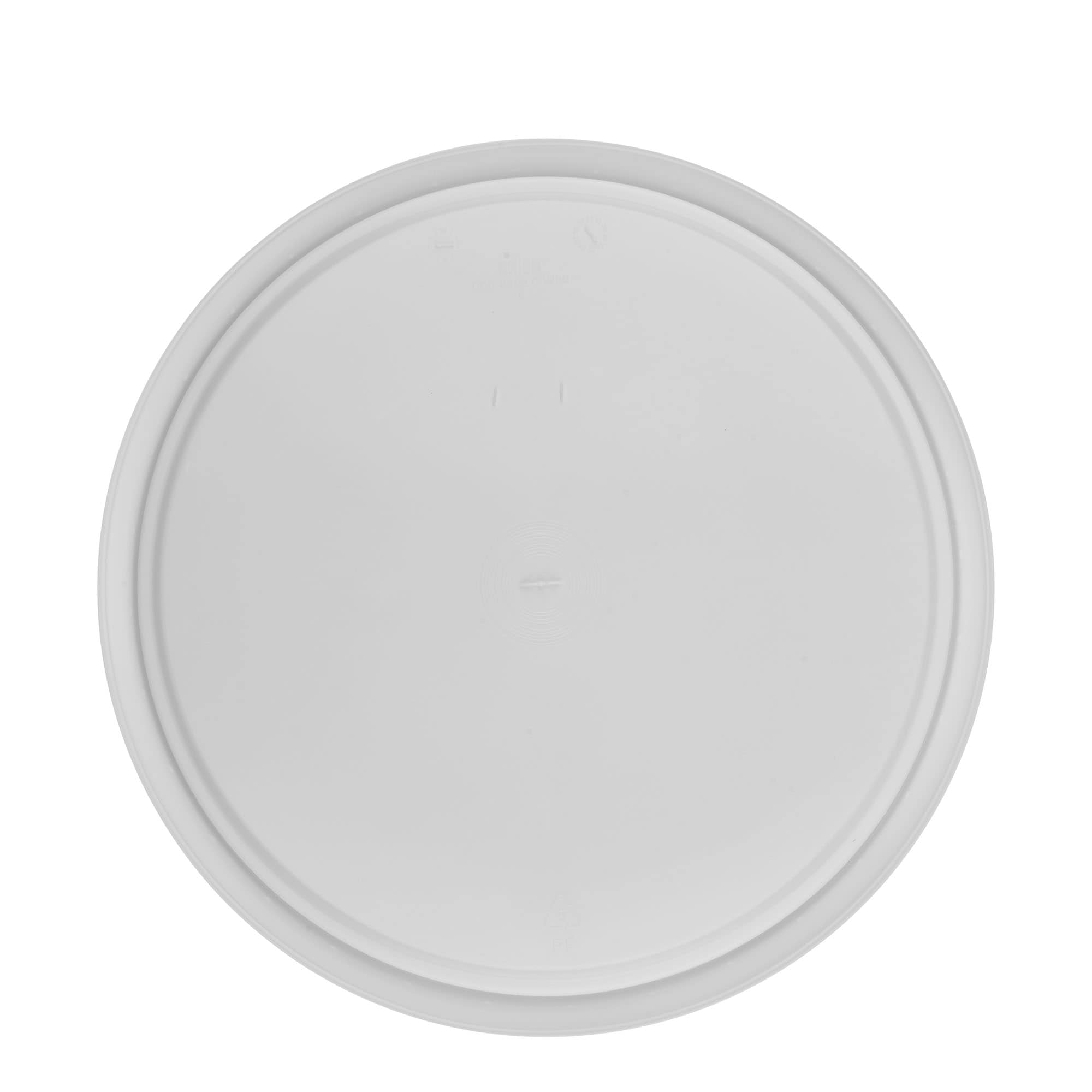 Tapa para cubo de 30 l, plástico PP, blanco Tapa para cubo de 30 l, plástico PP, blanco