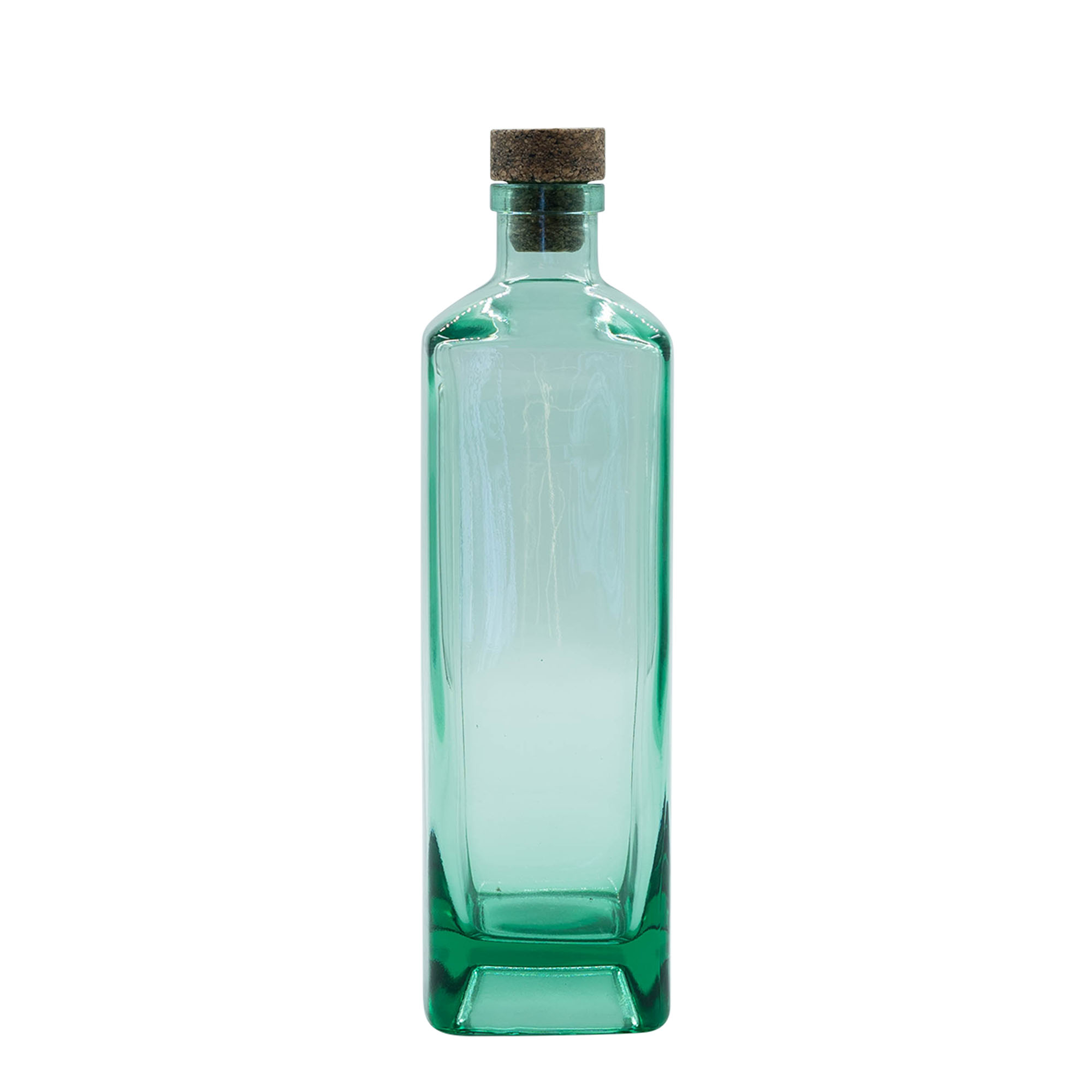 Botella de vidrio 'Silo' de 700 ml, boca: corcho