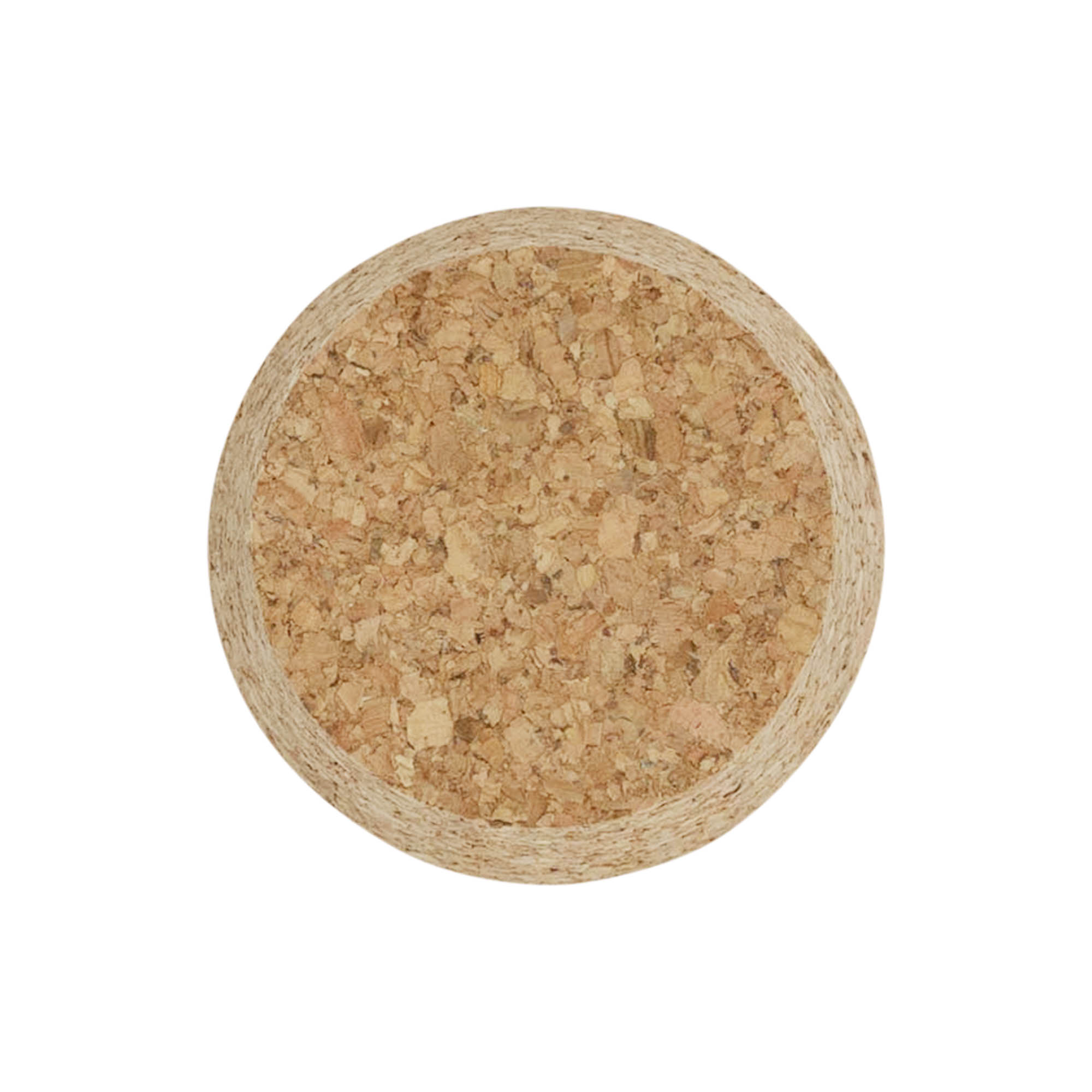 Tapón cónico 48-57 x 27, tapón prensado, beige, para boca: corcho