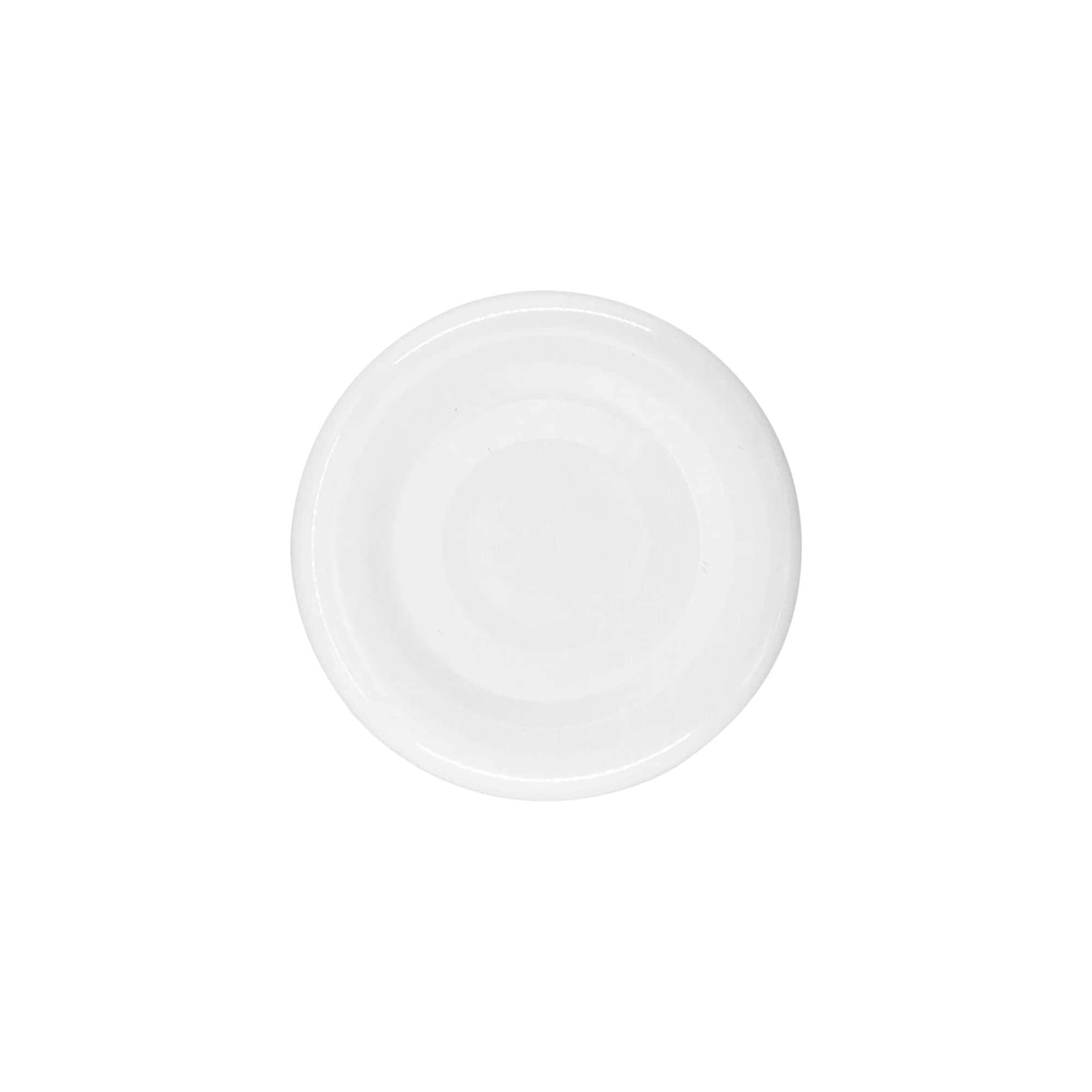 Tapa Twist-Off, hojalata, blanco, para boca: TO 38