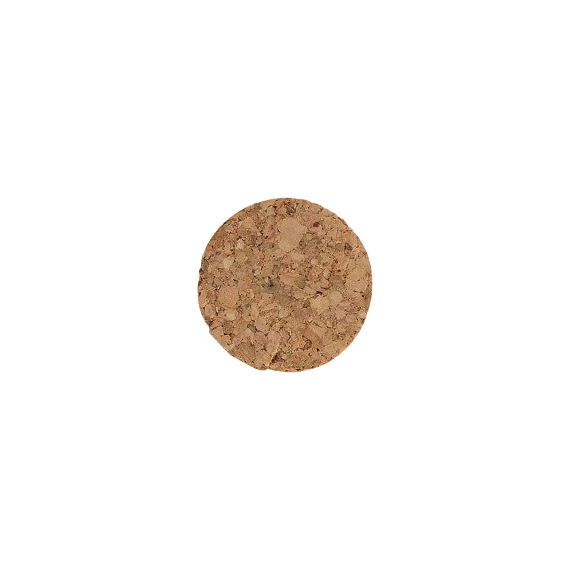 Tapón cónico 21-26 x 27, corcho prensado, beige, para boca: corcho