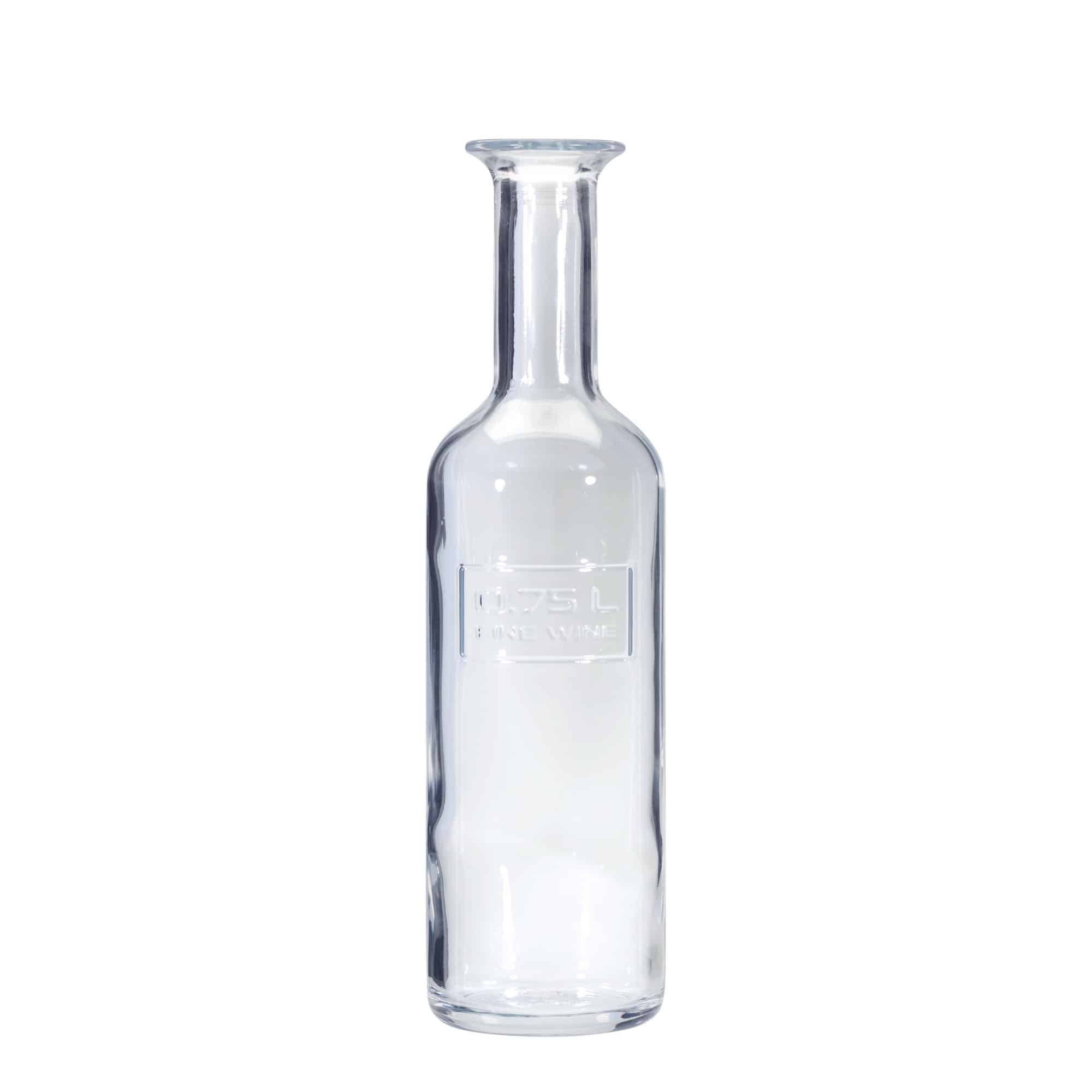 Botella de vidrio de 750 ml 'Optima Fine Wine', boca: corcho Botella de vidrio de 750 ml 'Optima Fine Wine', boca: corcho