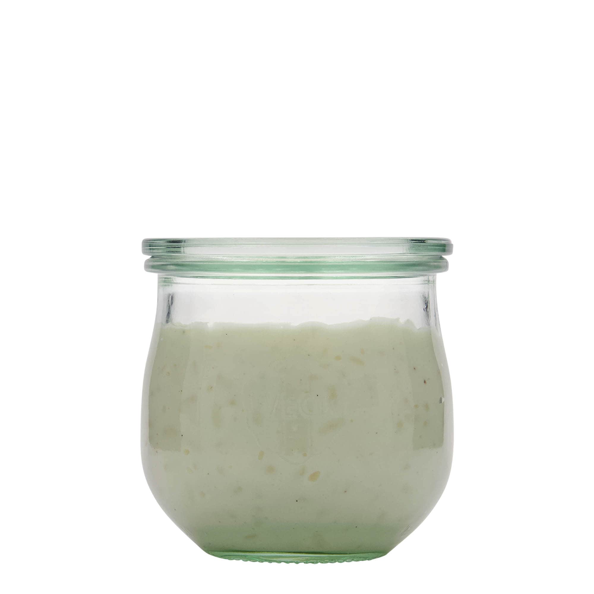 370 ml vaso WECK tipo tulipán, boca: borde redondo