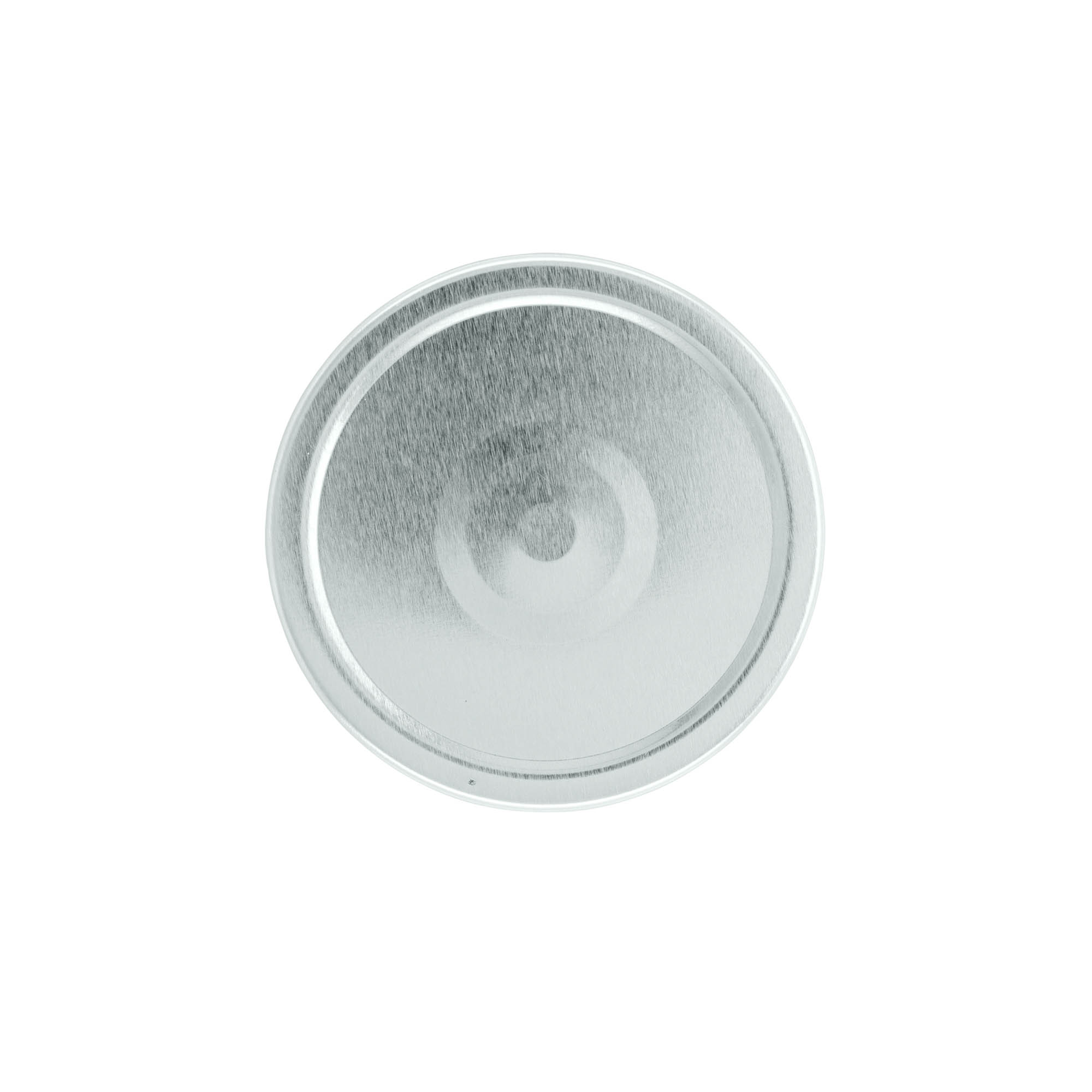 Tapa Deep-Twist-Off, hojalata, plateado, para boca: Deep-TO 82
