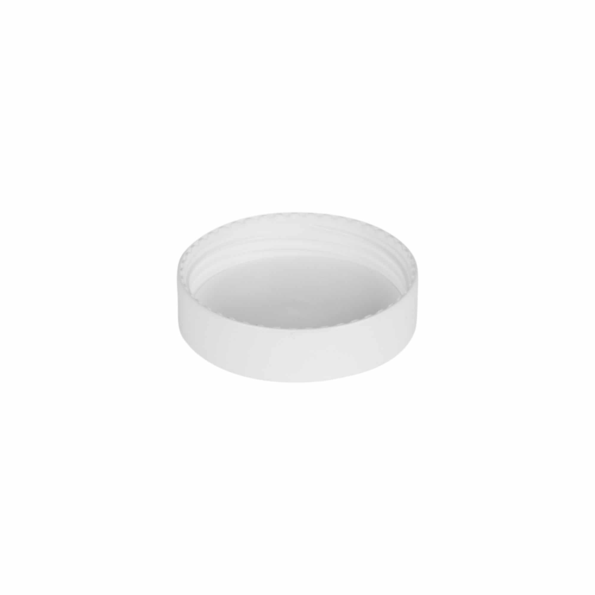 Tapa de rosca para 10 ml 'Antonella', plástico PP, blanco