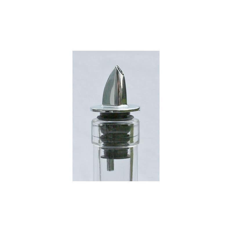 Vertedor Jet Pour, plástico de PE, plateado