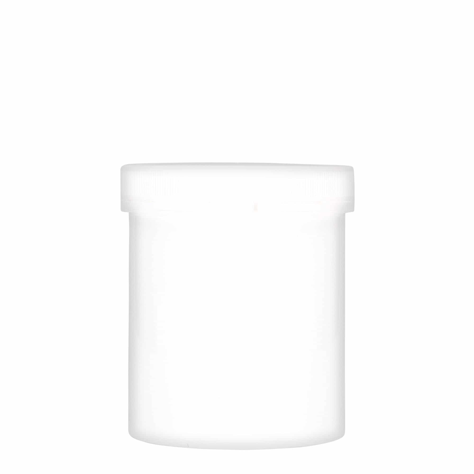 Bote de plástico 'Securilock' de 500 ml, PP, blanco, boca: tapón de rosca