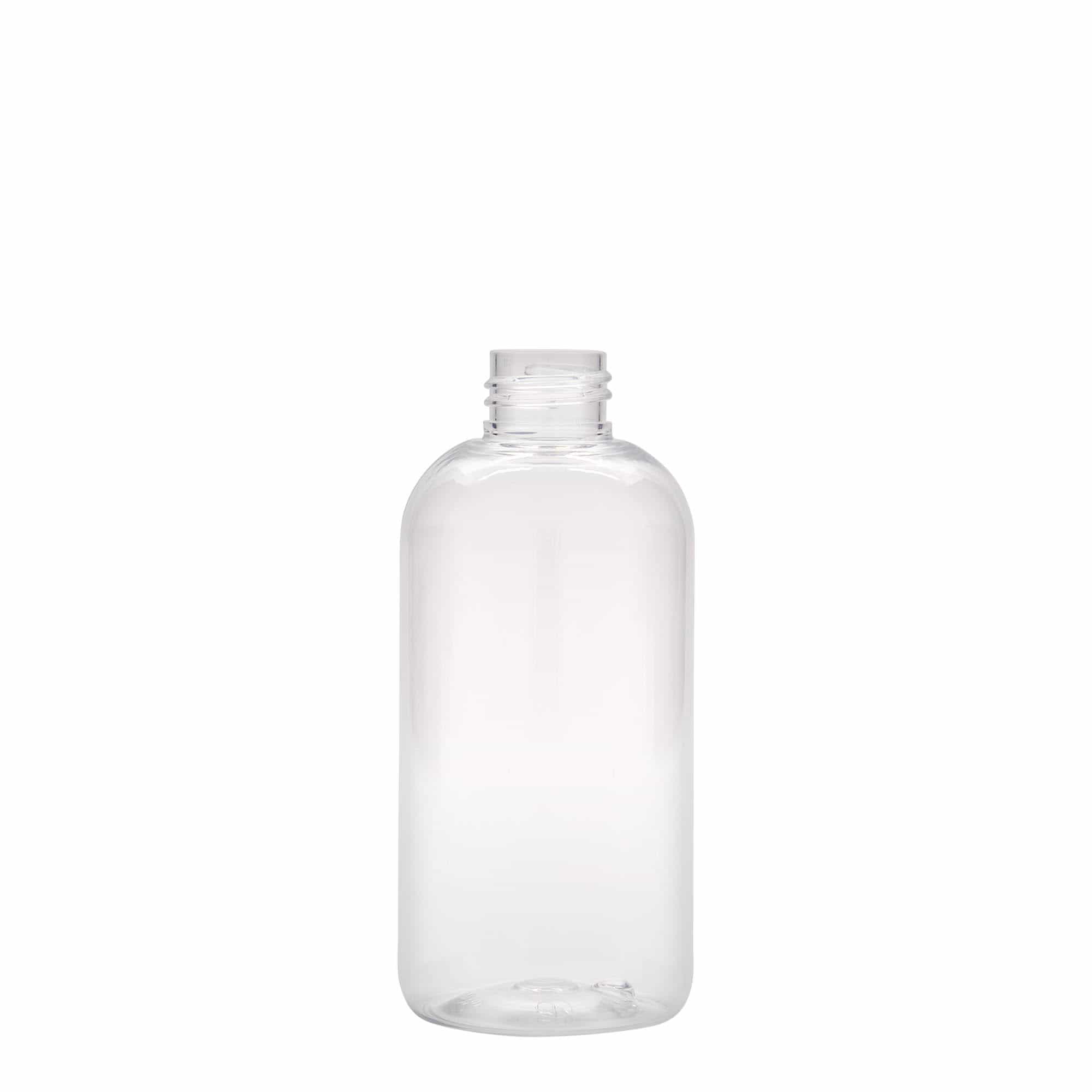 Botella de PET 'Boston' de 200 ml, plástico, boca: GPI 24/410 Botella de PET 'Boston' de 200 ml, plástico, boca: GPI 24/410