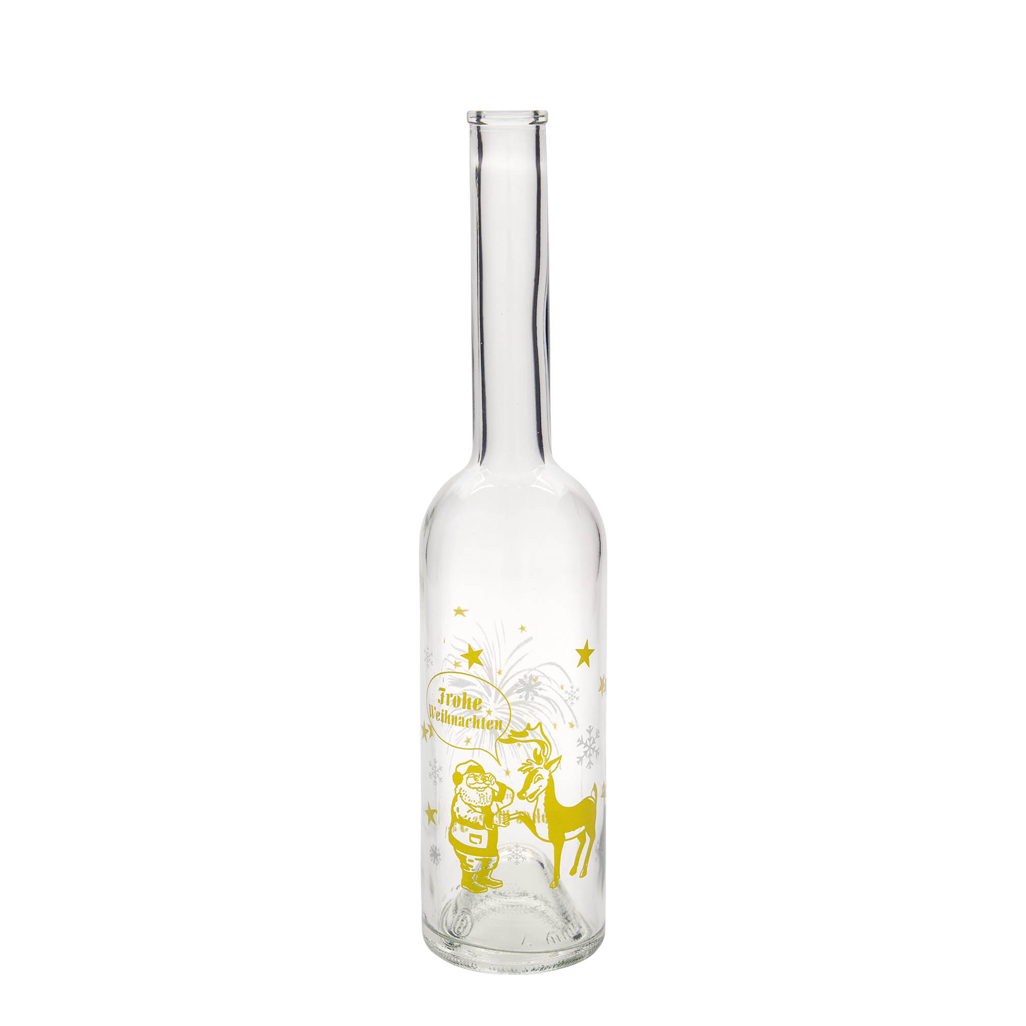 Botella de cristal de 500 ml 'Ópera', motivo: fuegos artificiales, boca: corcho Botella de cristal de 500 ml 'Ópera', motivo: fuegos artificiales, boca: corcho