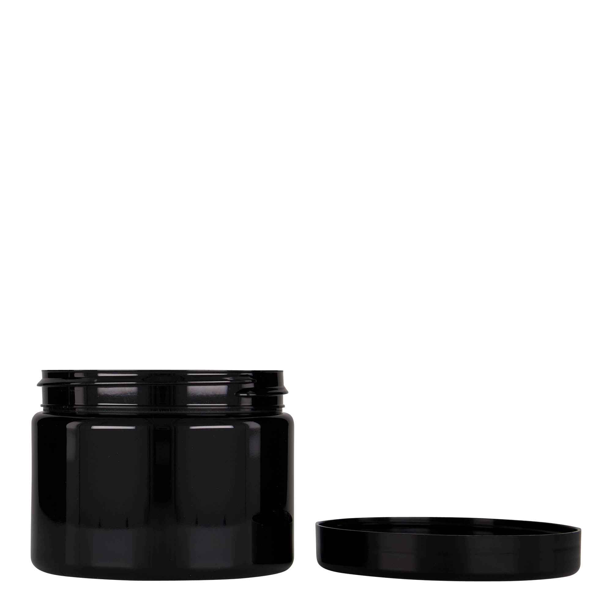 500 ml bote PET «Isabella», negro, boca: 100/400