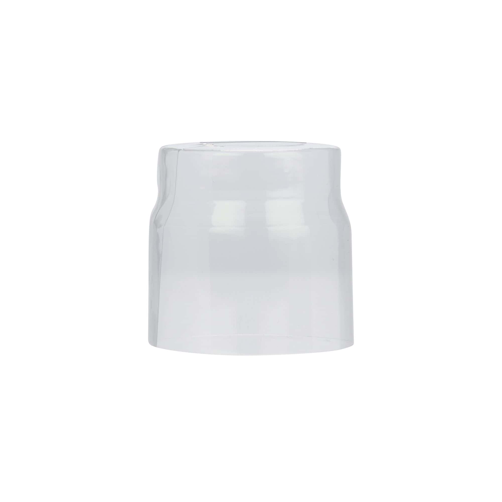 Cápsula termoencogible 25x40, plástico de PVC