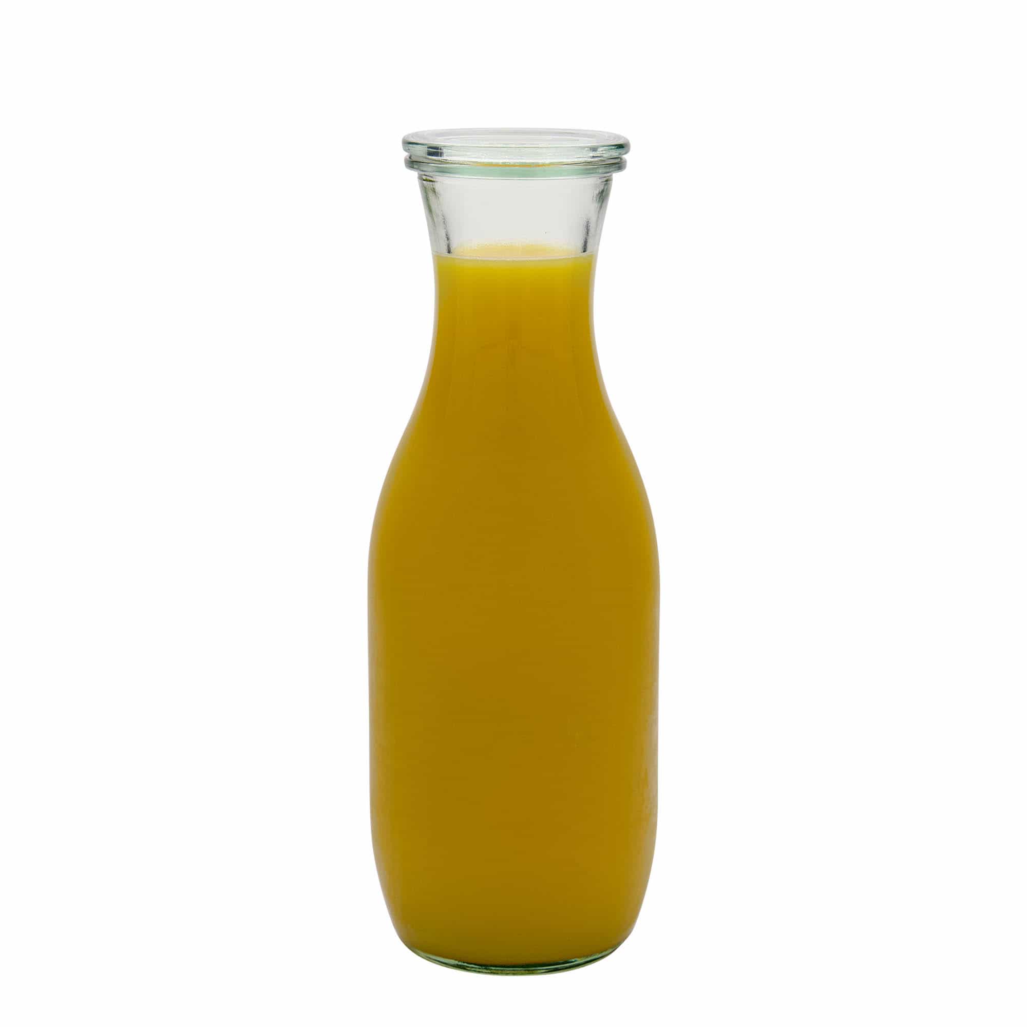 Botella para zumo WECK de 1000 ml, boca: borde redondo
