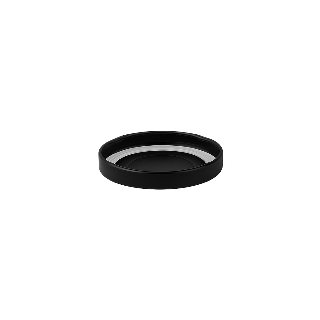 Tapa Twist-Off, hojalata, negro, para boca: TO 53