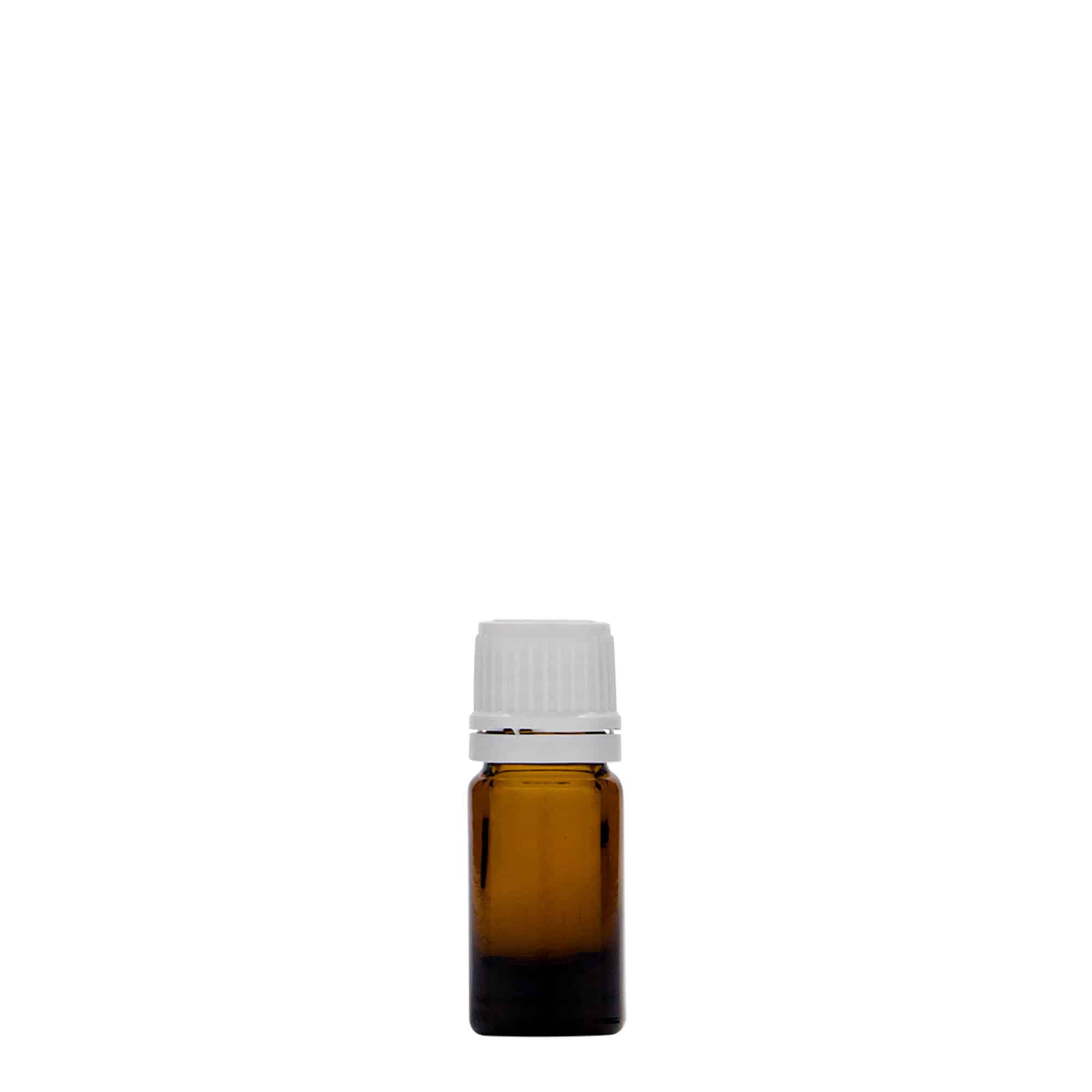5 ml frasco medicinal, vidrio, marrón, boca: DIN 18