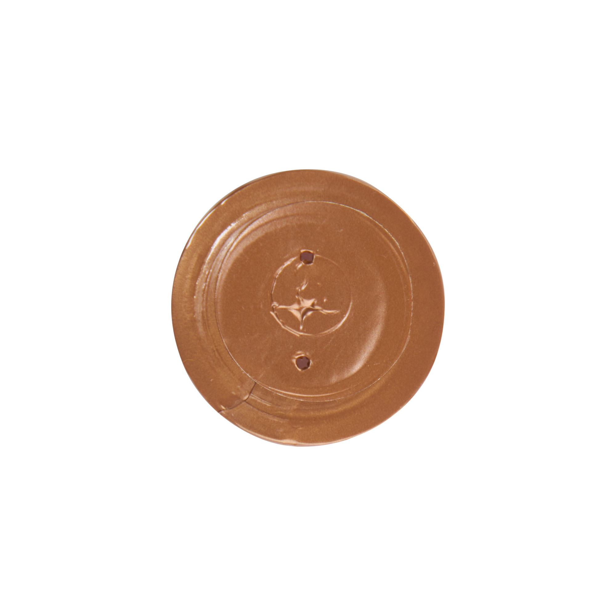 Capsula termorretráctil 32x41, plástico PVC, bronce Capsula termorretráctil 32x41, plástico PVC, bronce