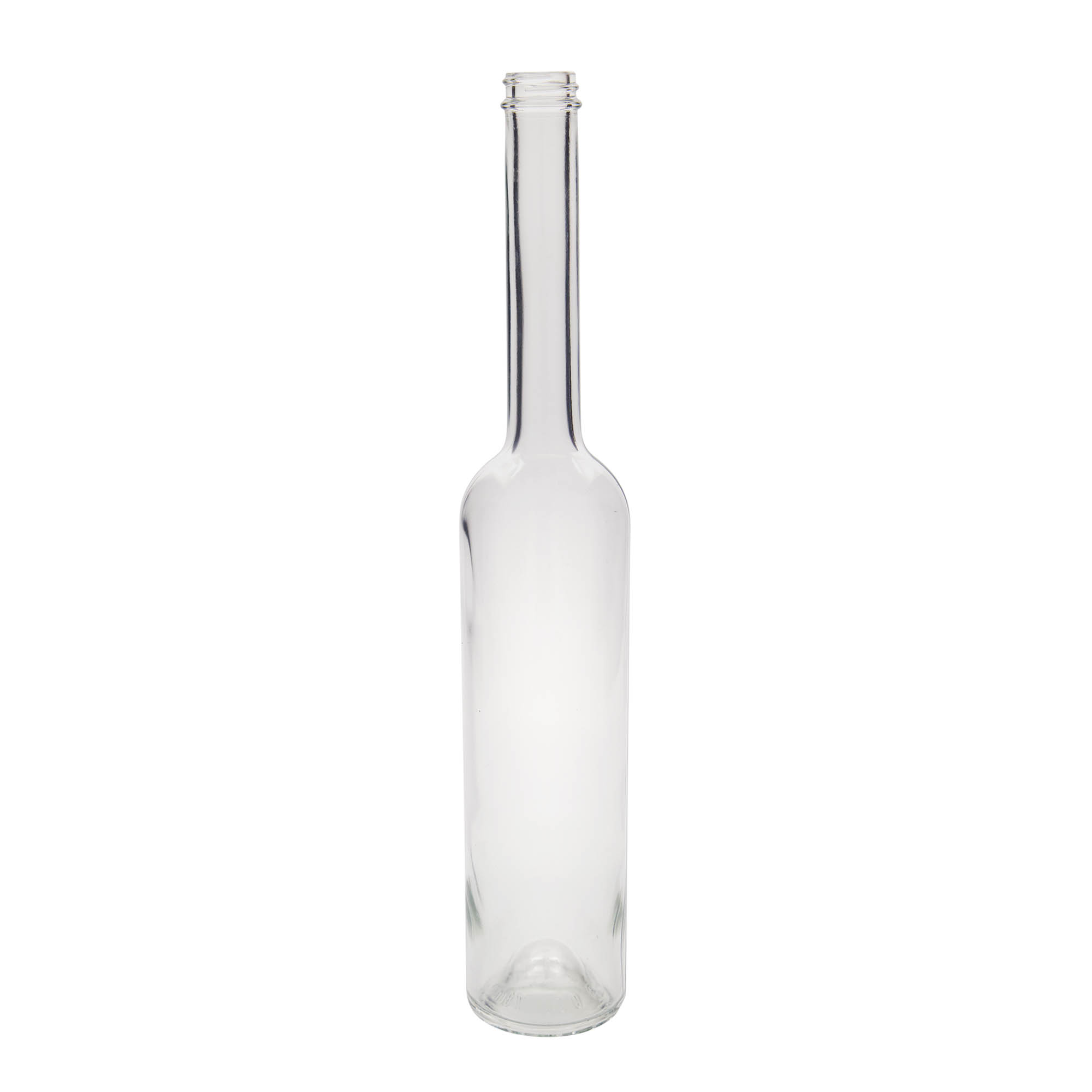Botella de vidrio de 500 ml 'Platina', boca: GPI 28