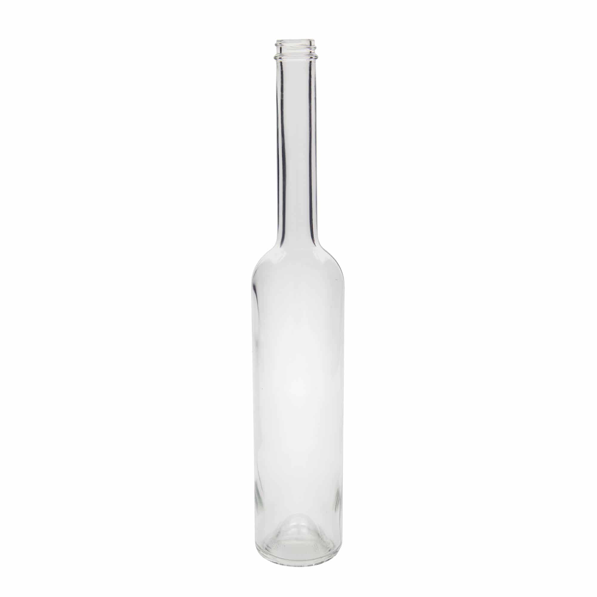 Botella de vidrio de 500 ml «Platina», boca: GPI 28