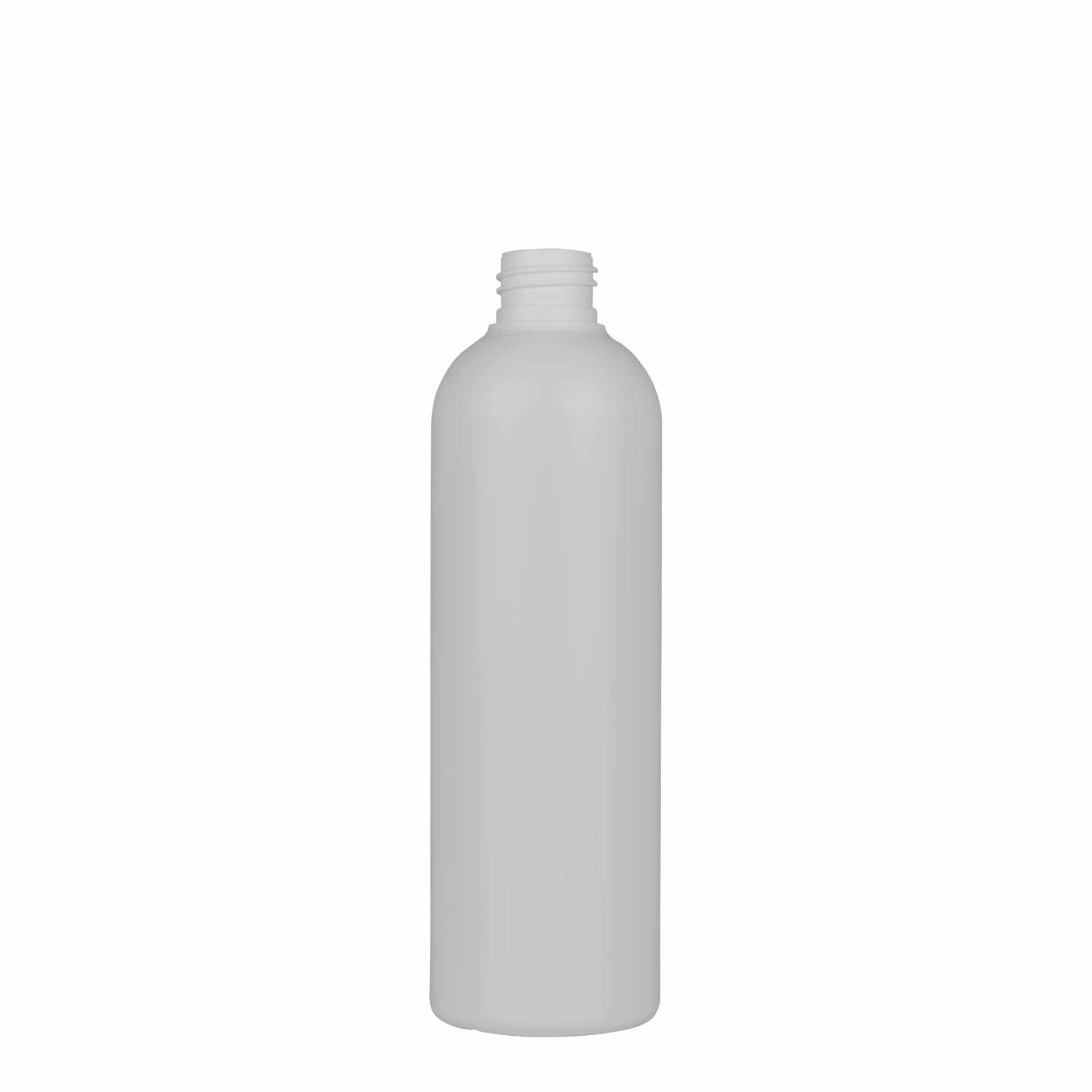 Botella de plástico 'Tuffy' de 300 ml, HDPE, blanco, boca: GPI 24/410 Botella de plástico 'Tuffy' de 300 ml, HDPE, blanco, boca: GPI 24/410