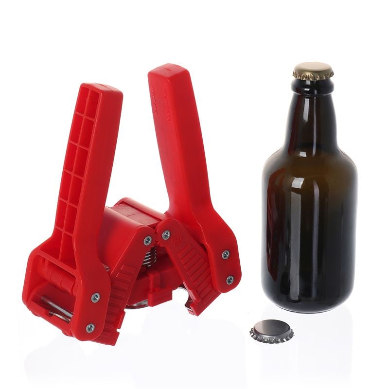 Dispositivo de cierre para tapones corona de 26 mm