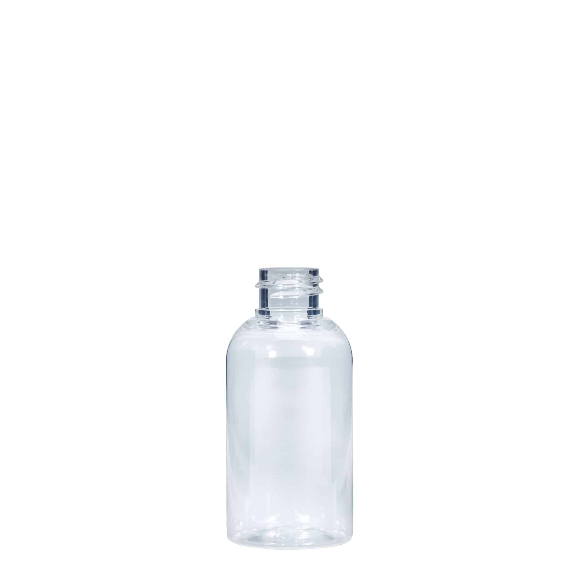 Botella de PET 'Boston' de 50 ml, plástico, boca: GPI 20/410