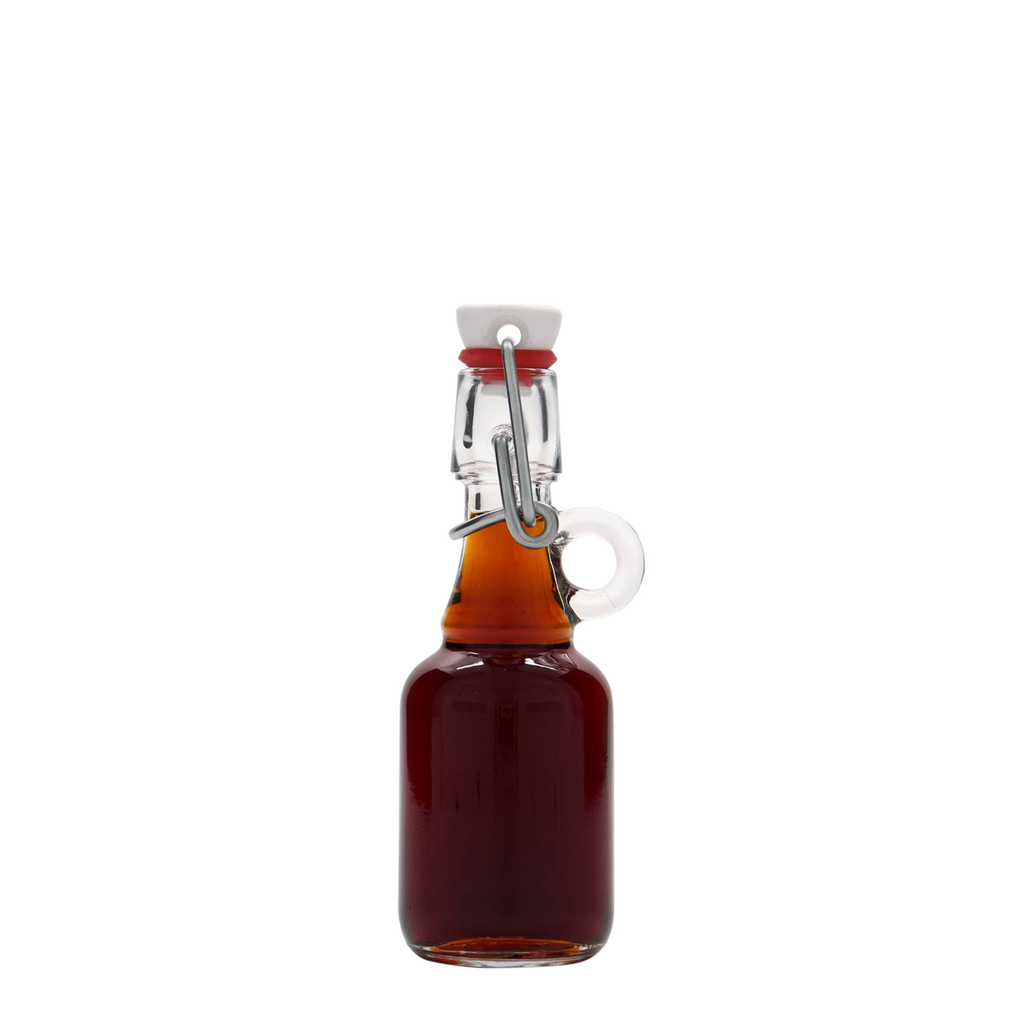 Botella de vidrio de 40 ml «Santos», boca: cierre de palanca