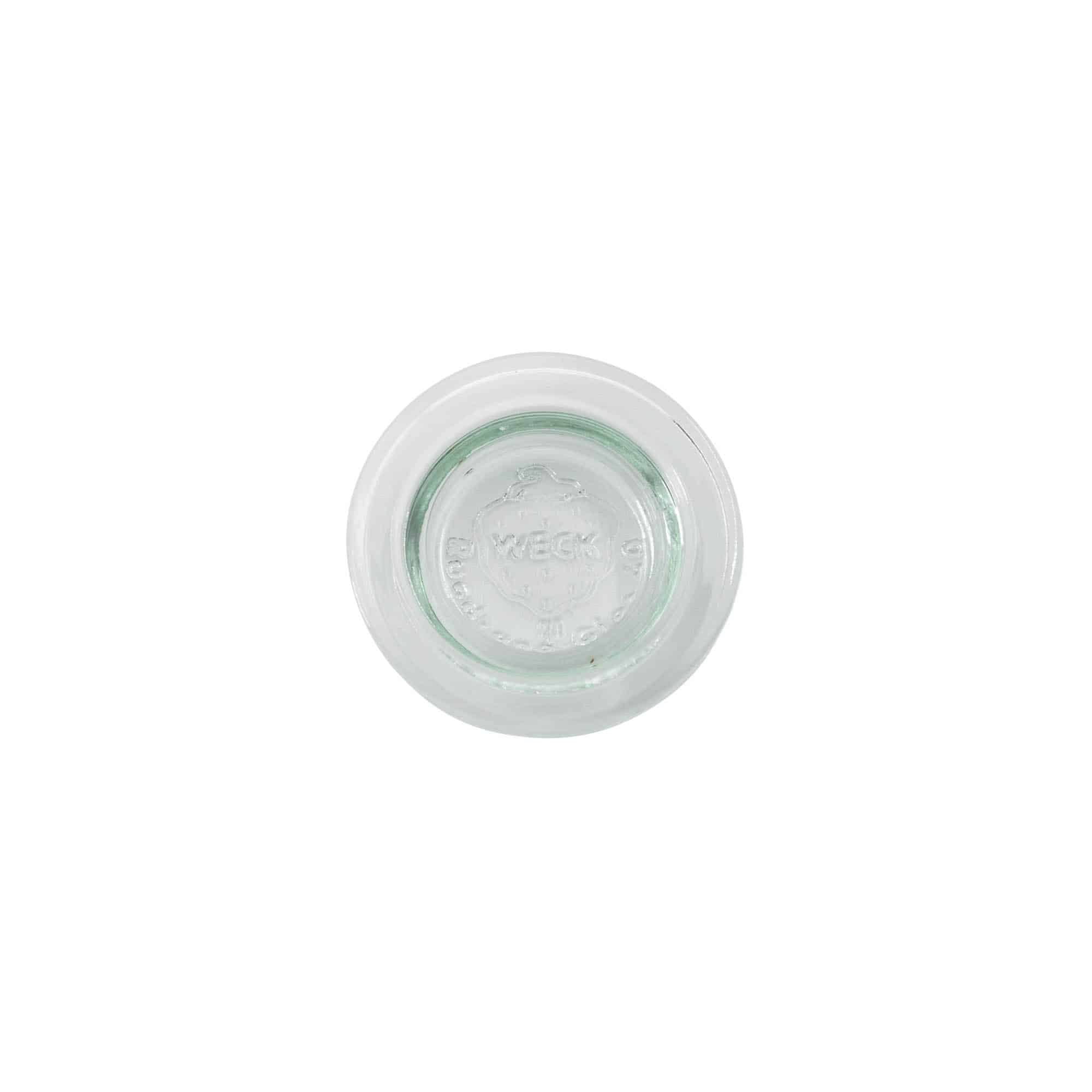Tapa de vidrio WECK con borde redondo, para boca: RR40