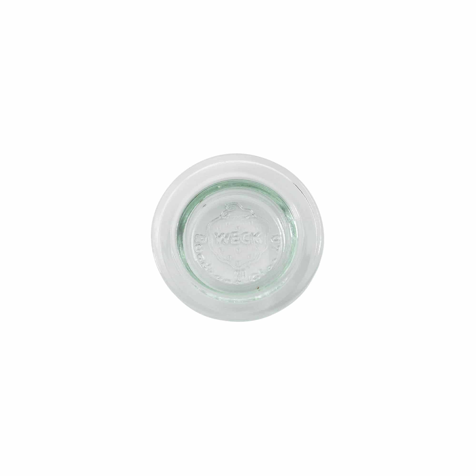 Tapa de vidrio WECK con borde redondo, para boca: RR40