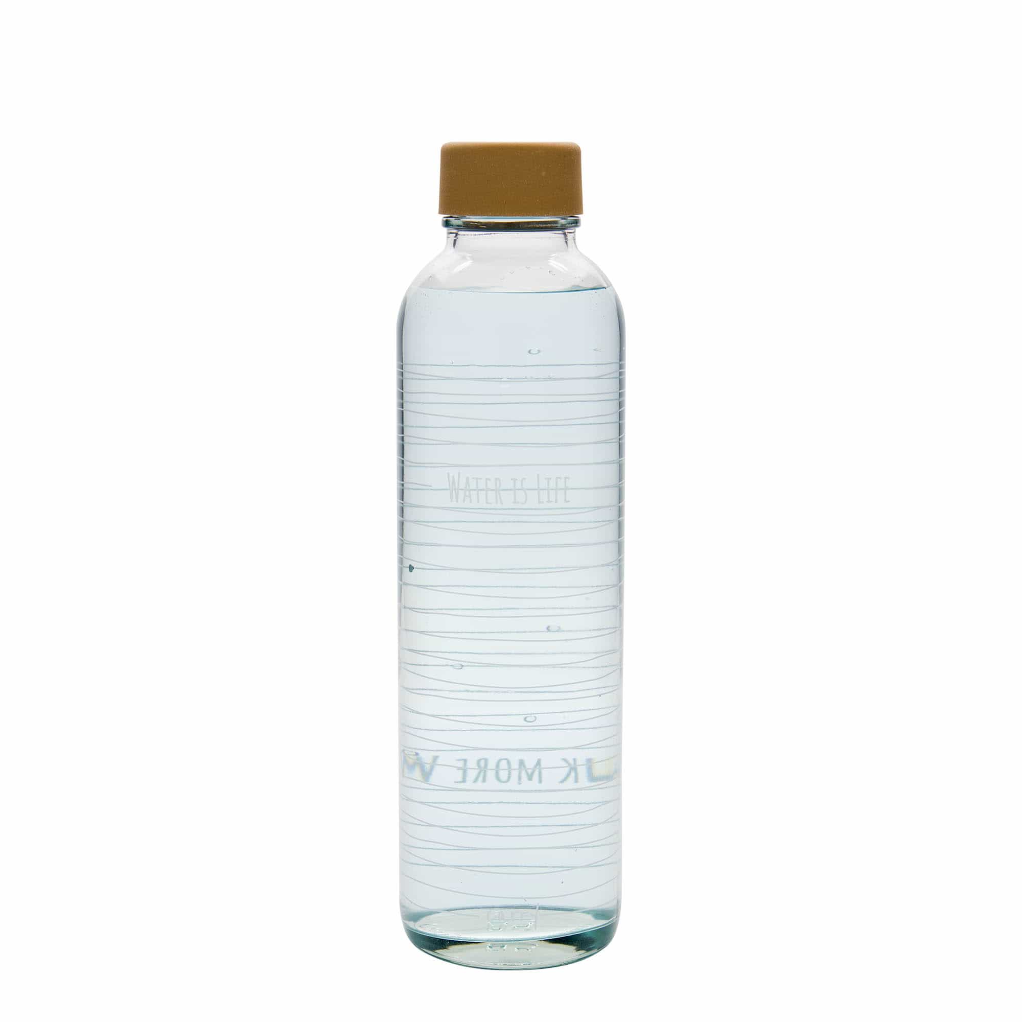 Botella para beber de 700 ml CARRY Bottle 'El agua es vida', boca: cierre de rosca Botella para beber de 700 ml CARRY Bottle 'El agua es vida', boca: cierre de rosca