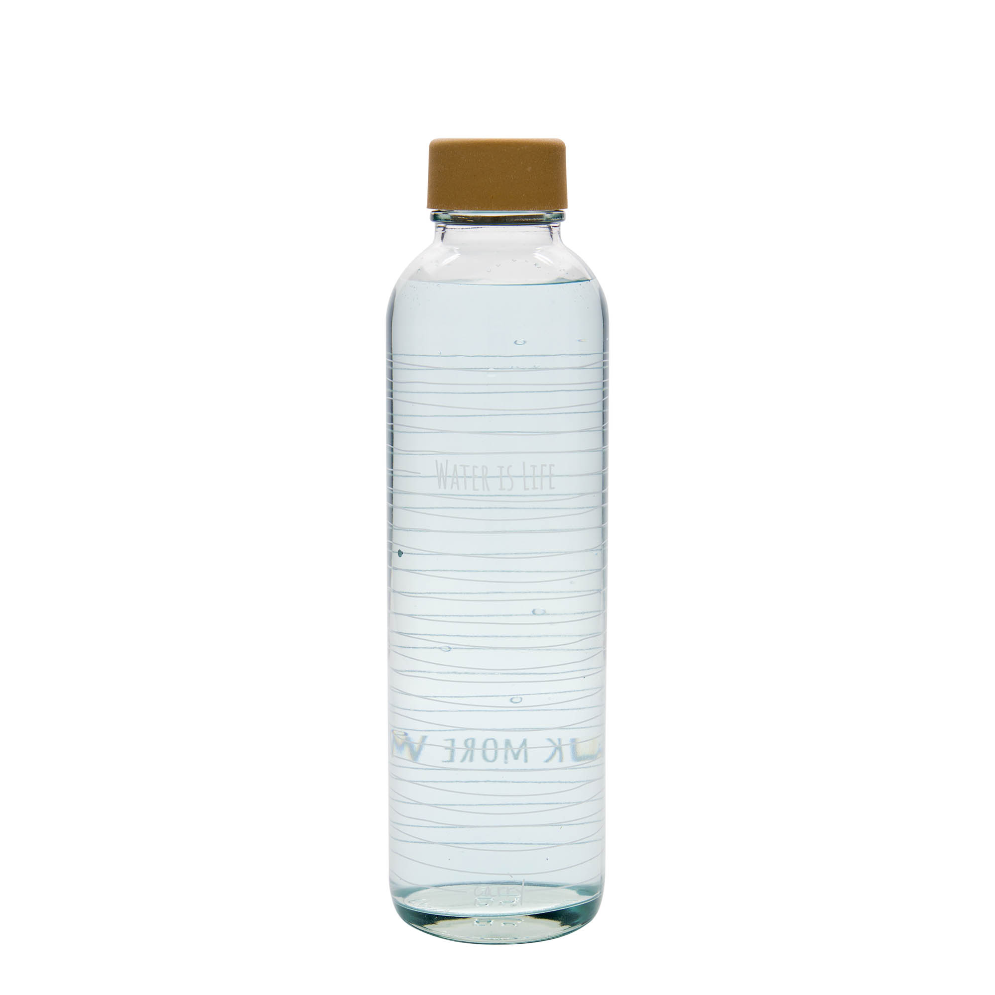 Botella para beber de 700 ml CARRY Bottle 'El agua es vida', boca: cierre de rosca Botella para beber de 700 ml CARRY Bottle 'El agua es vida', boca: cierre de rosca