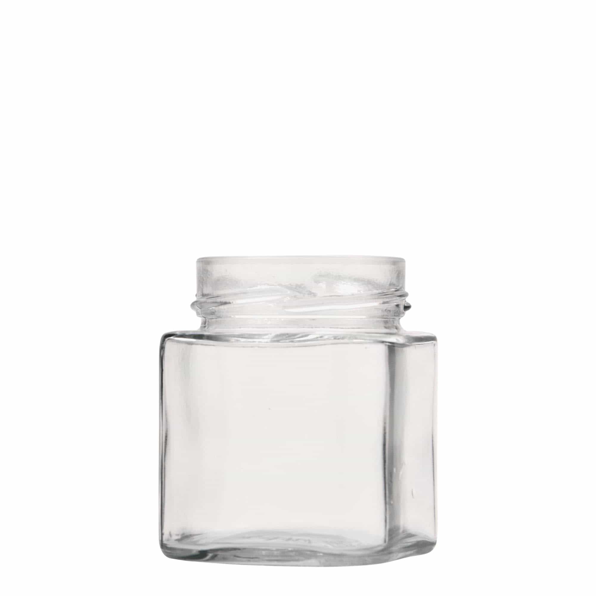 Tarro cuadrado 'Ikarus' de 212 ml, boca: Deep-Twist-Off (DTO 63)