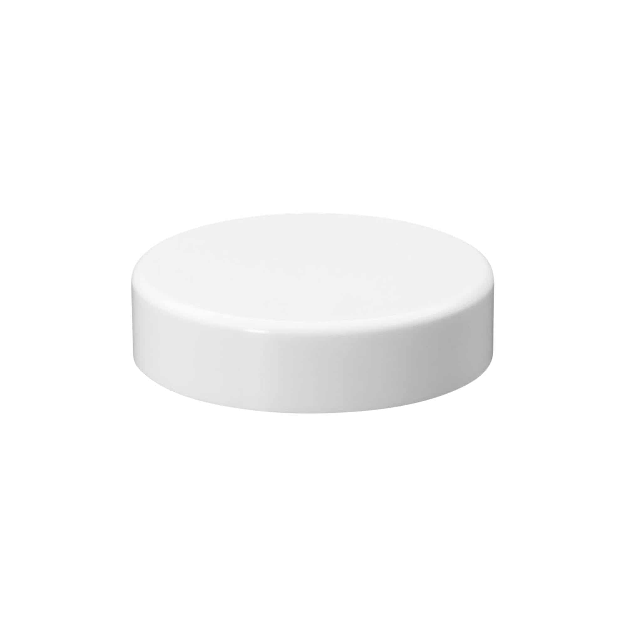 Tapón de rosca para 'Beauty' de 50 ml, plástico de HPM, blanco