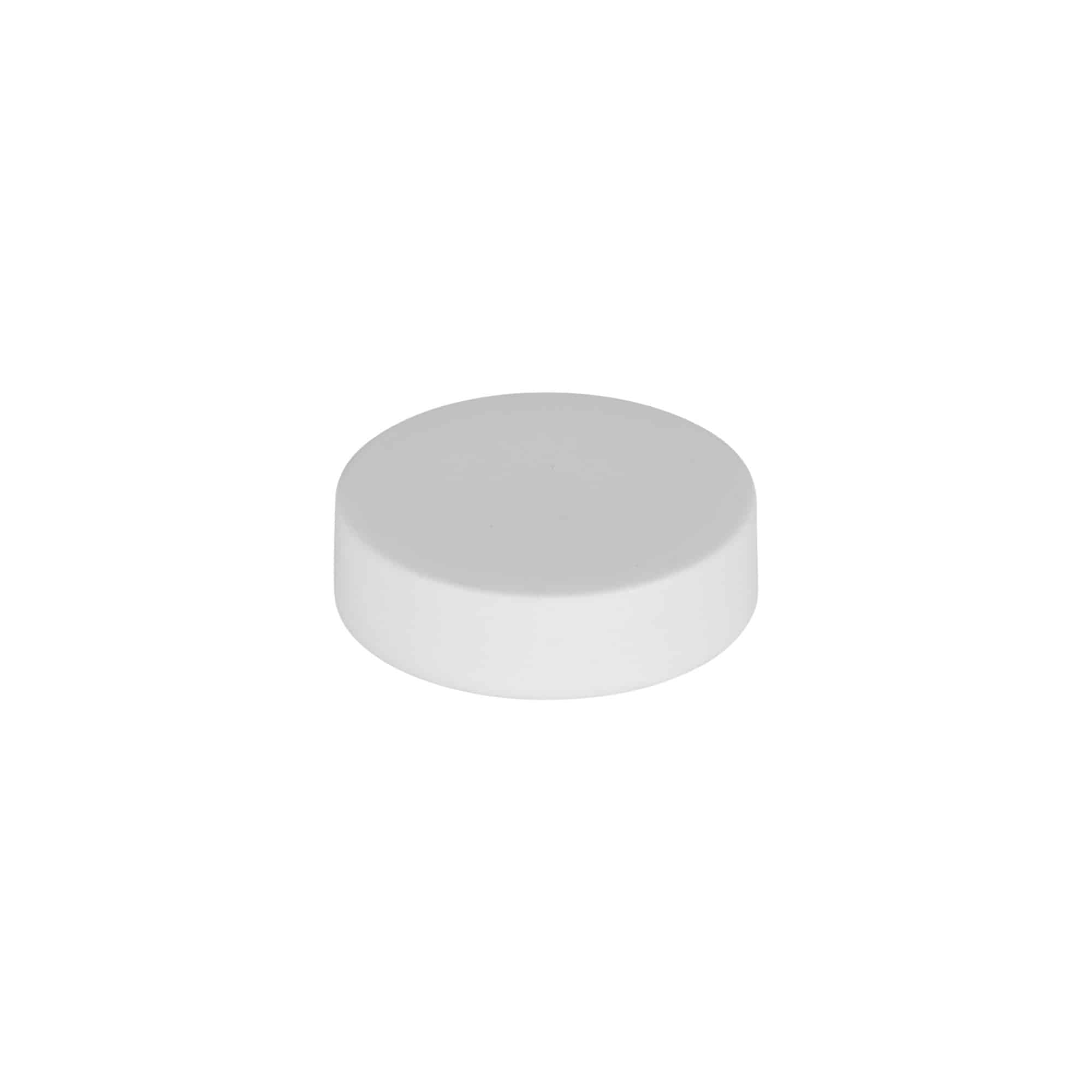 Tapón de rosca para 5 ml 'Antonella', plástico PP, blanco