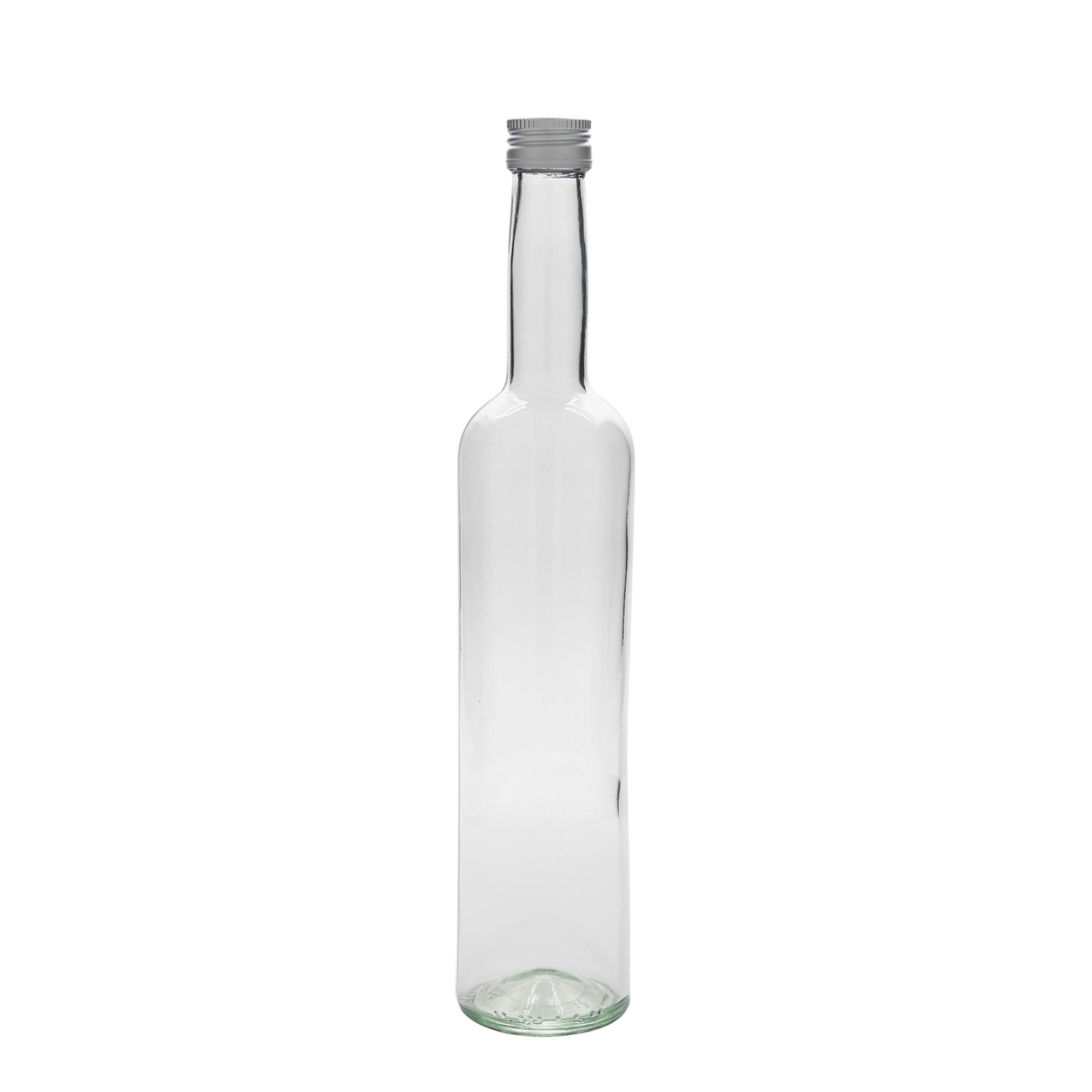 Botella de vidrio de 500 ml 'Burdeos', boca: PP 28 Botella de vidrio de 500 ml 'Burdeos', boca: PP 28
