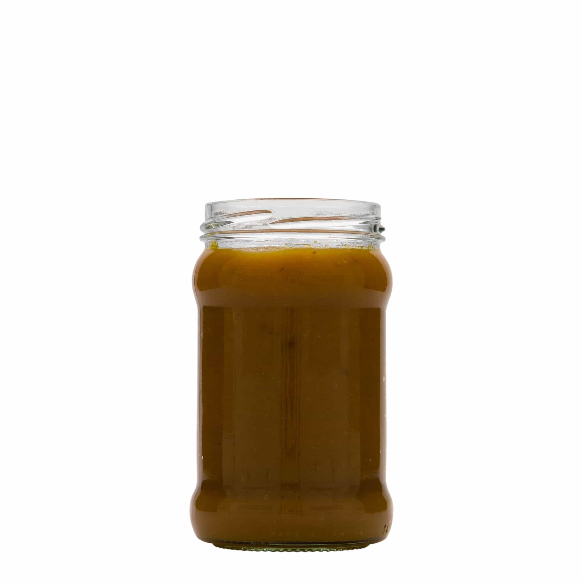 Tarro redondo de 320 ml, boca: Twist-Off (TO 66)