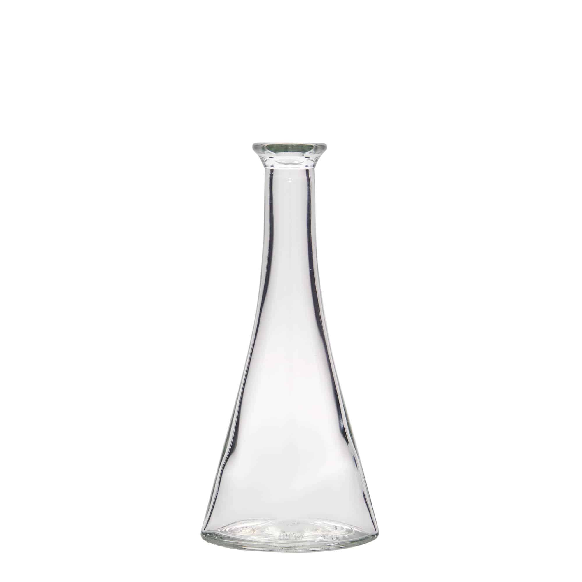 Botella de vidrio de 100 ml «Veronica», semiredonda, boca: corcho