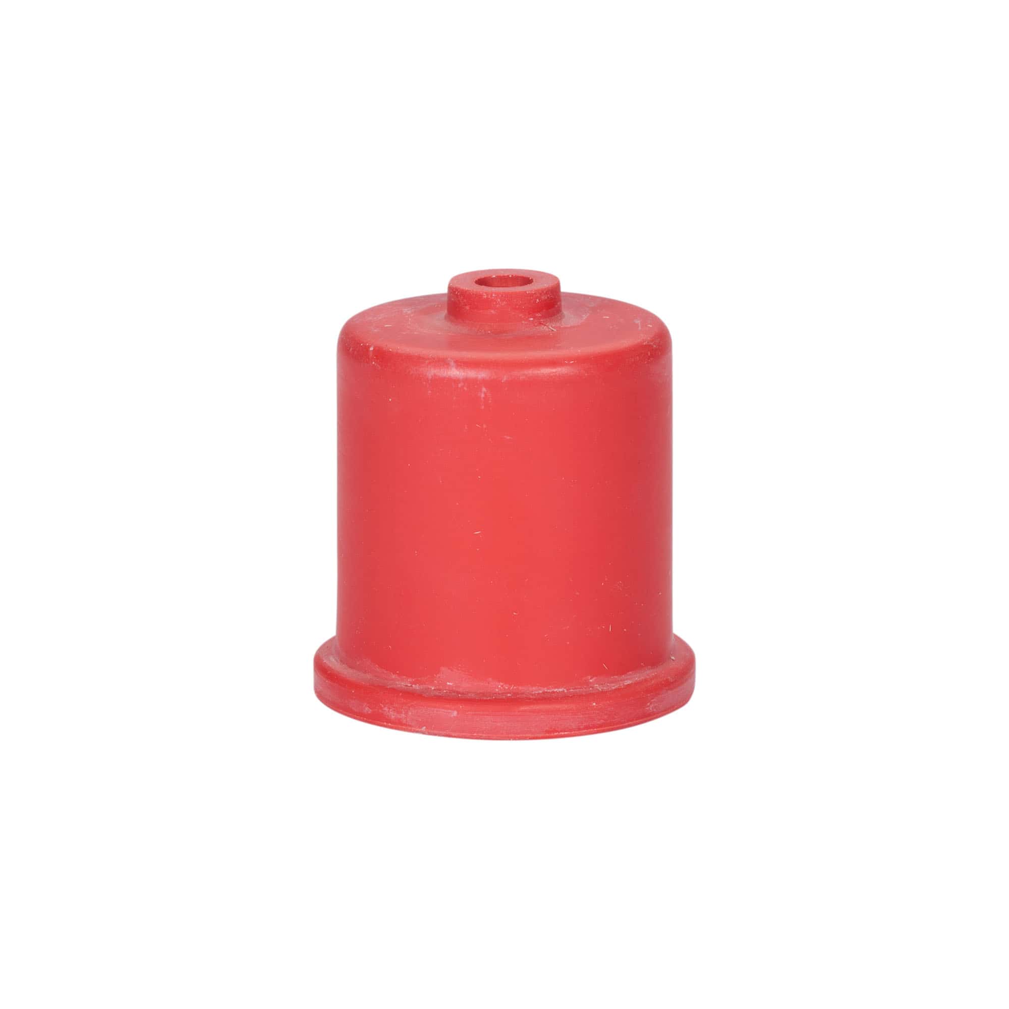 Tapón de fermentación tipo 4, goma, rojo
