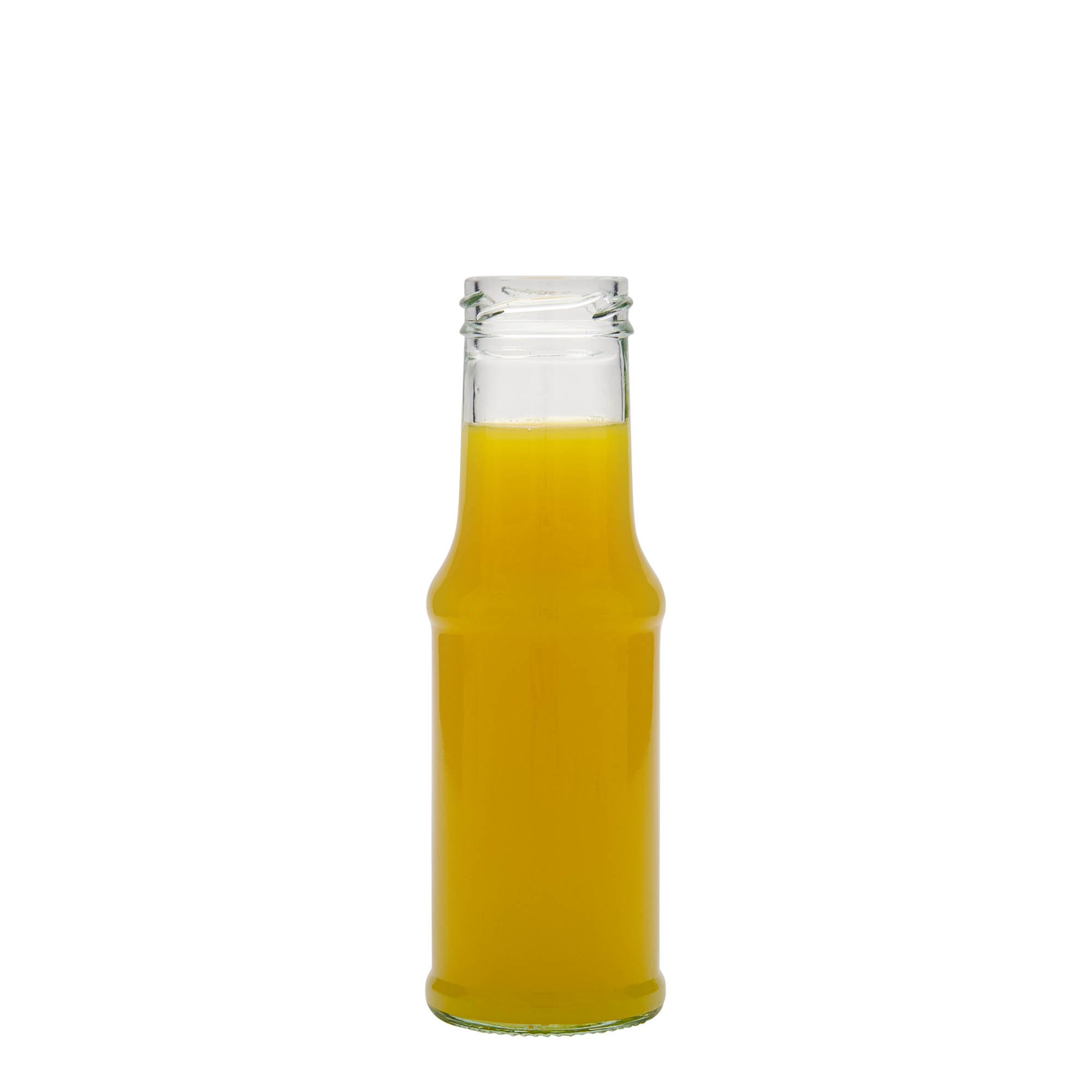 Botella para salsa de 200 ml, vidrio, boca: Twist-off (TO 43)