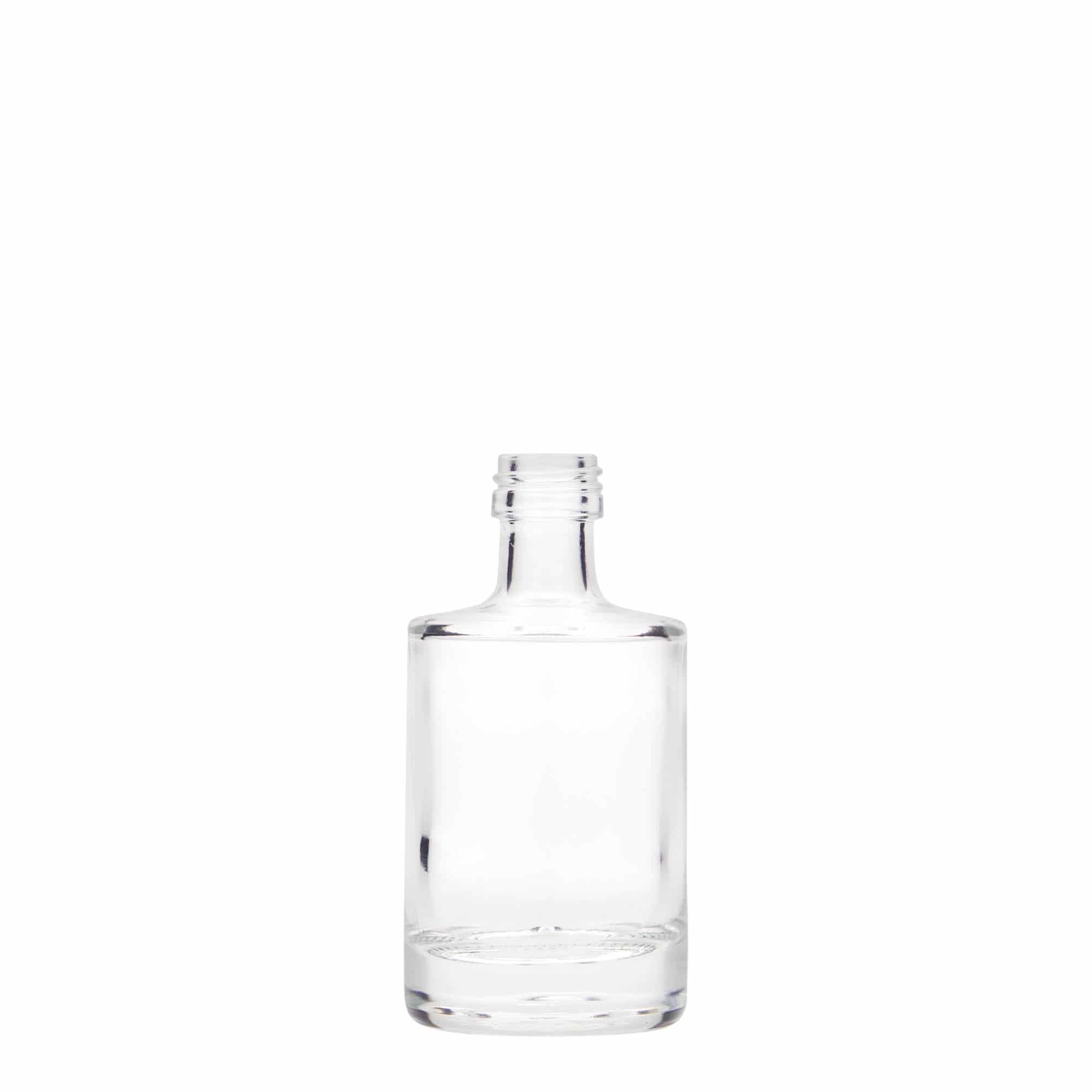 Botella de vidrio de 50 ml 'Aventura', boca: PP 18