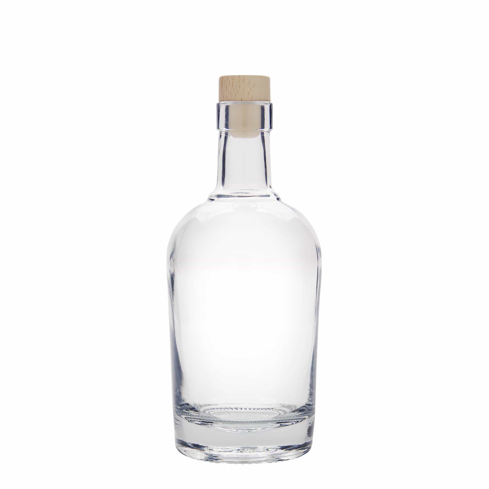 Botella de vidrio de 500 ml 'Amarillo', boca: corcho
