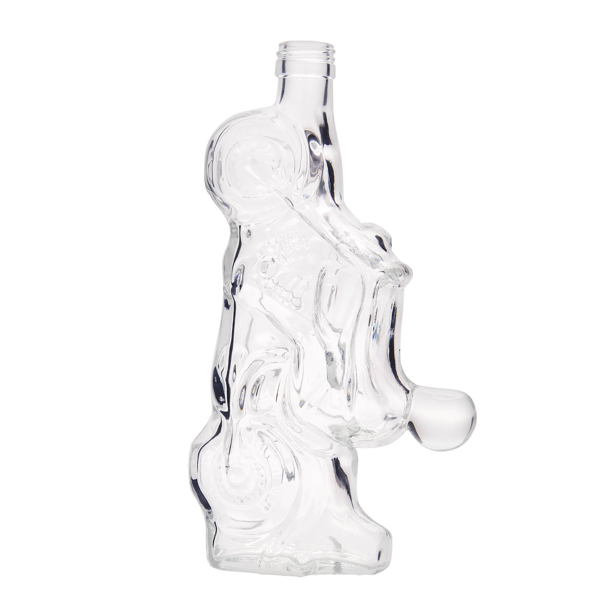 Botella de vidrio de 350 ml 'Motocicleta', boca: PP 28