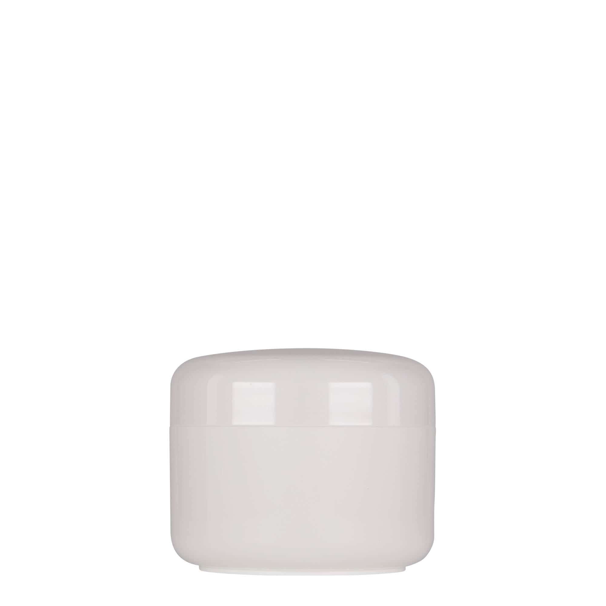 200 ml bote de plástico 'Bianca', PP, blanco, boca: cierre de rosca