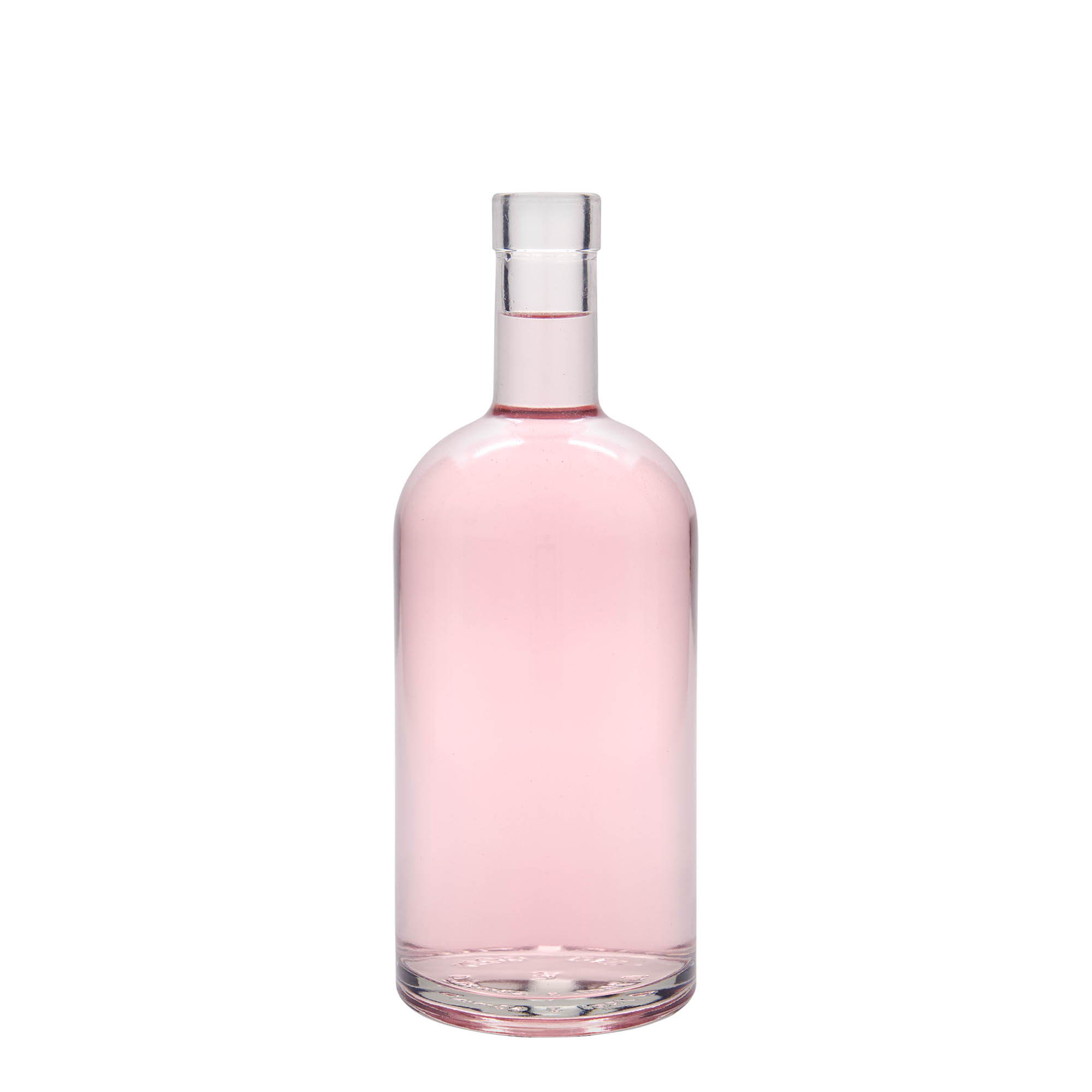 Botella de vidrio 'Franco' de 700 ml, boca: corcho