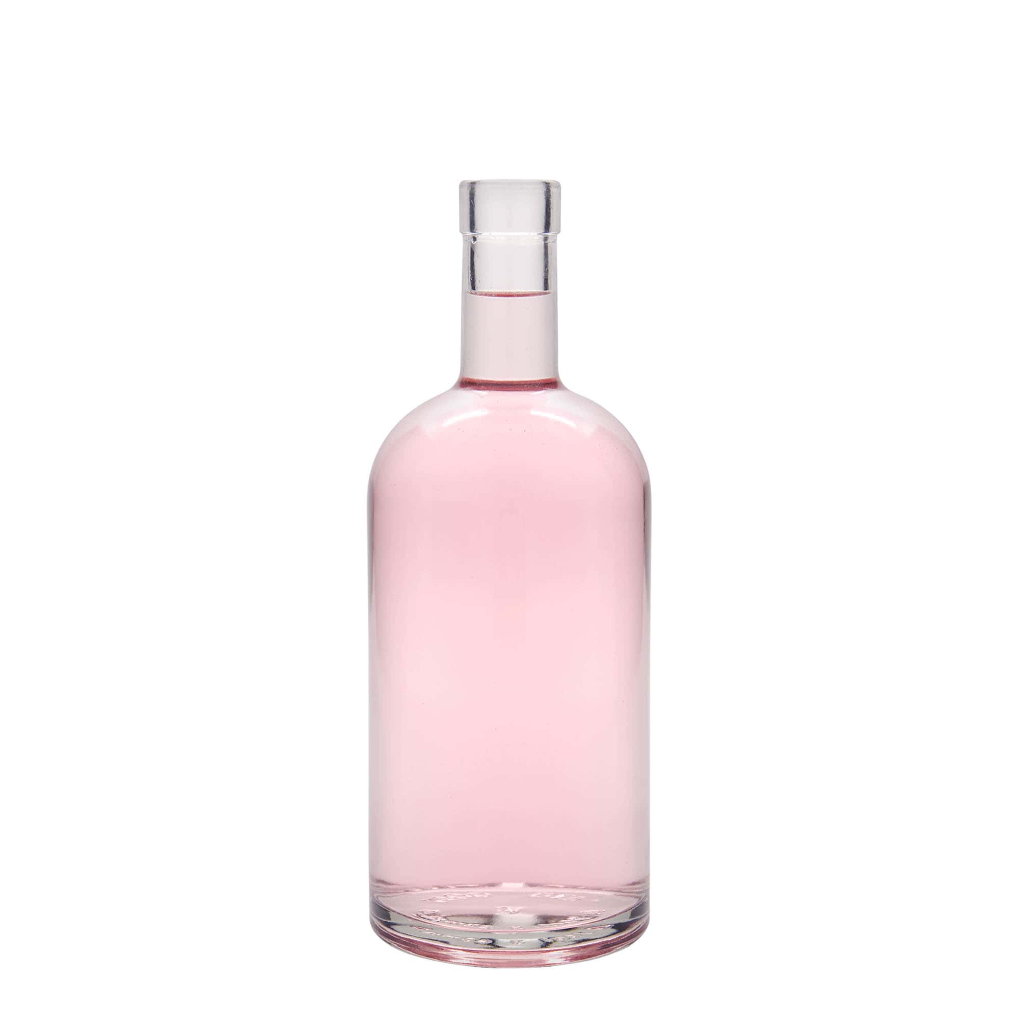 Botella de vidrio de 700 ml 'Franco', boca: corcho
