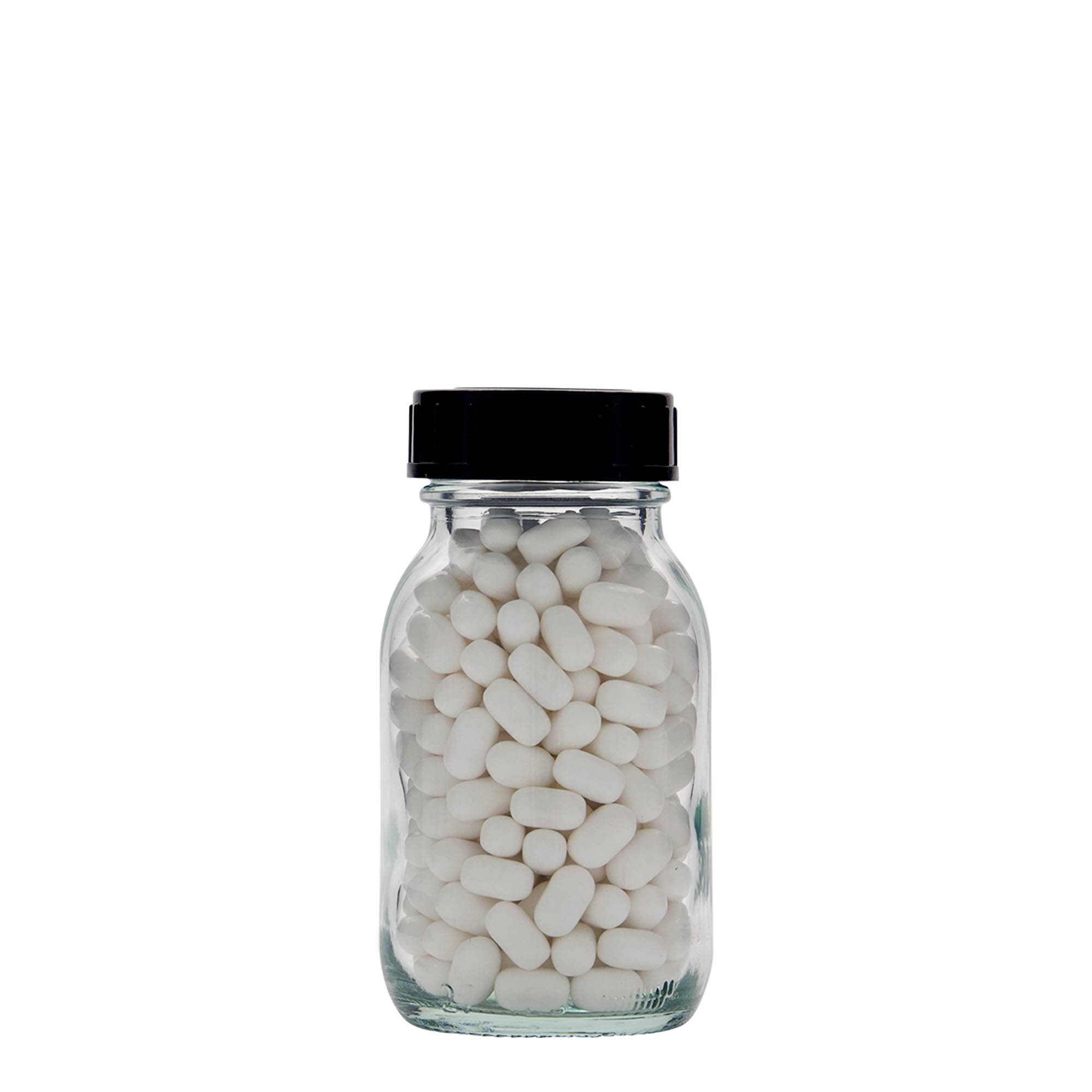 125 ml Frasco de cuello ancho, boca: DIN 40 125 ml Frasco de cuello ancho, boca: DIN 40