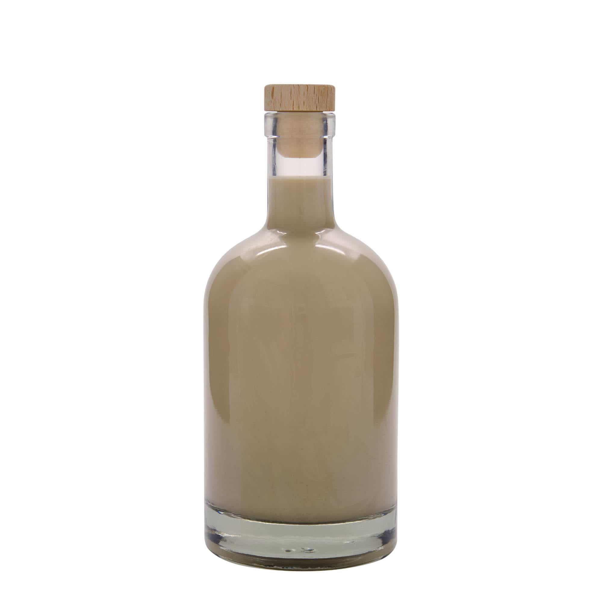 Botella de vidrio 'First Class' de 700 ml, boca: corcho